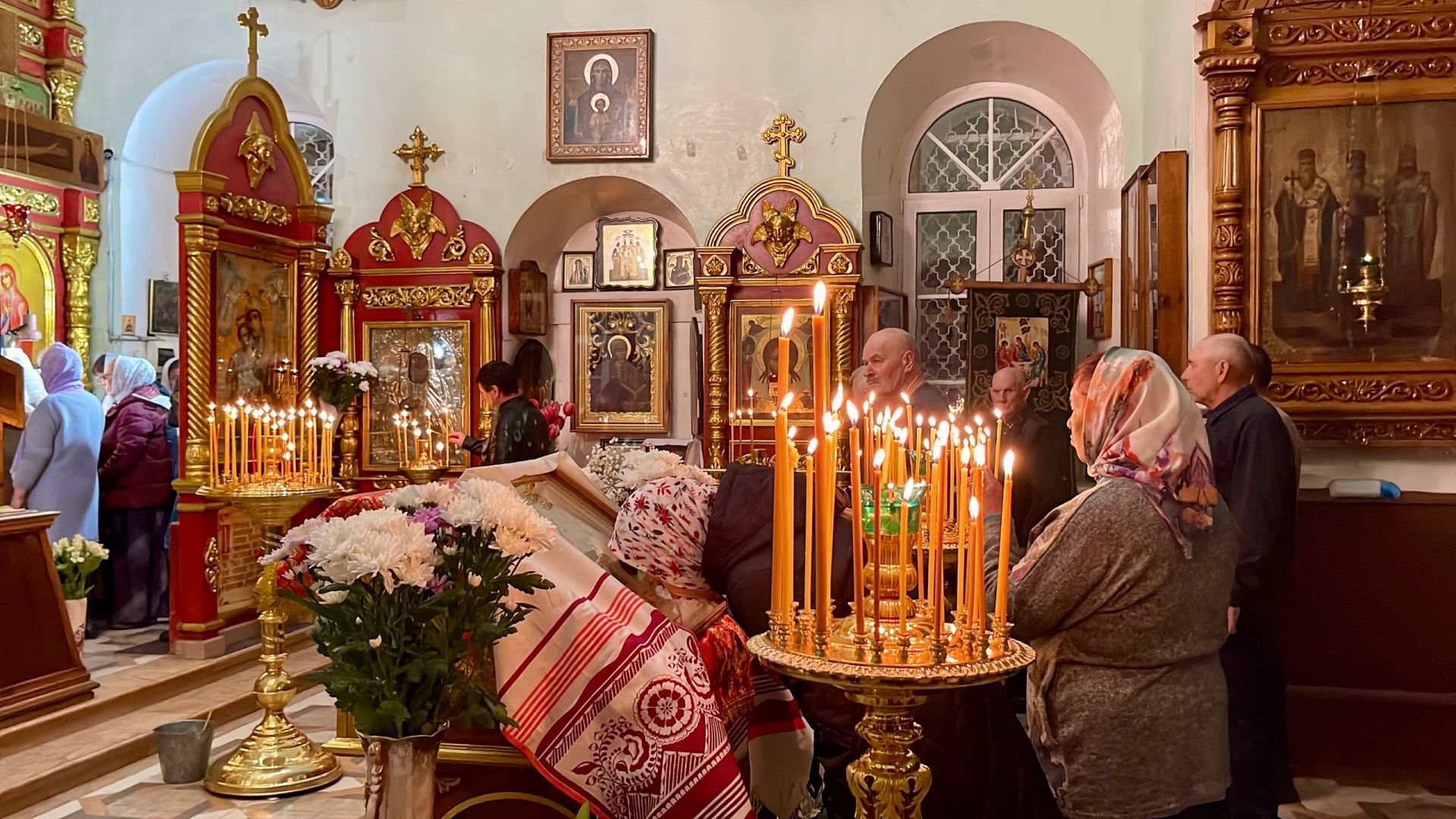В Тетюшах, в Троицком соборе, состоялось Пасхальное богослужение
