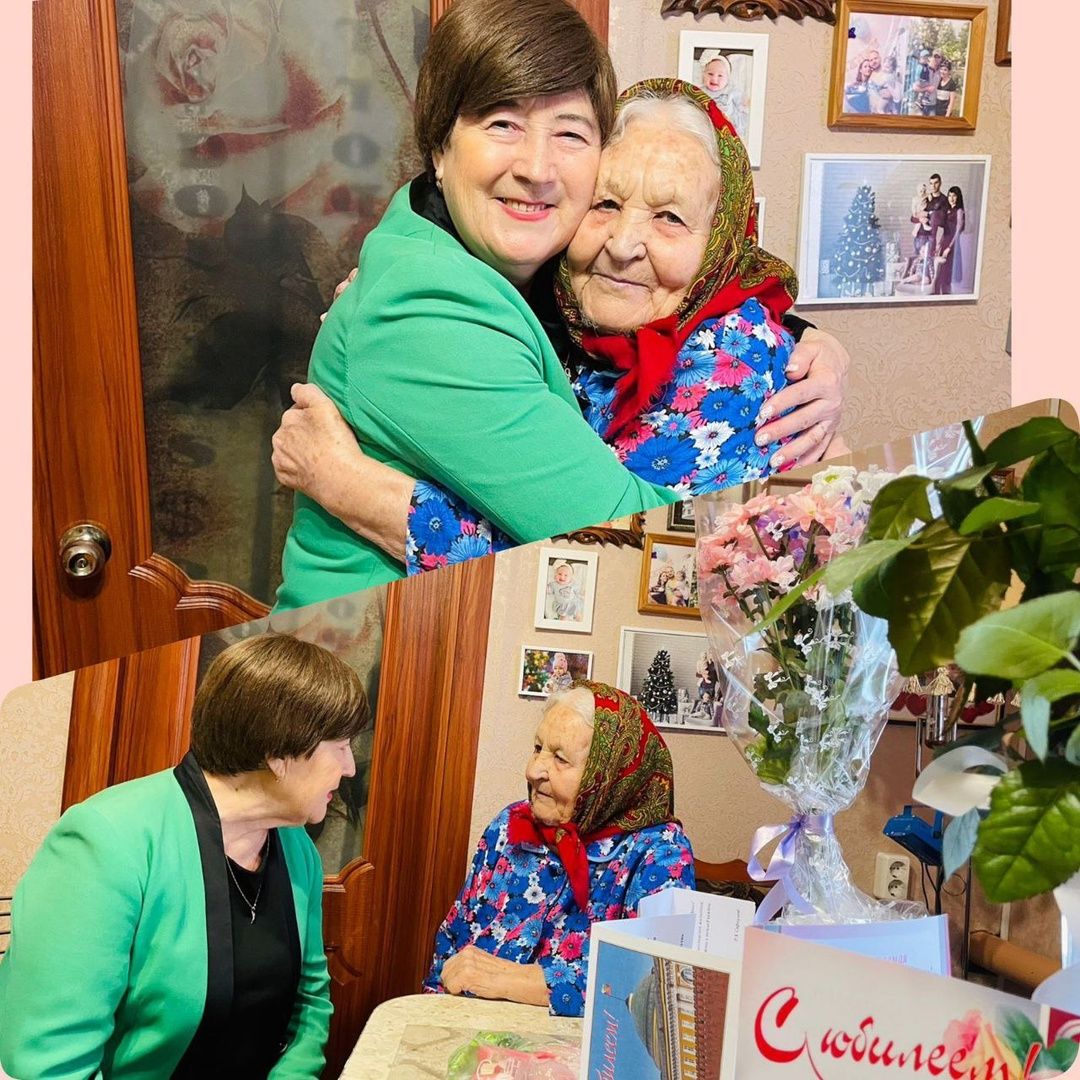 Тетюшанка отметила 95-летие