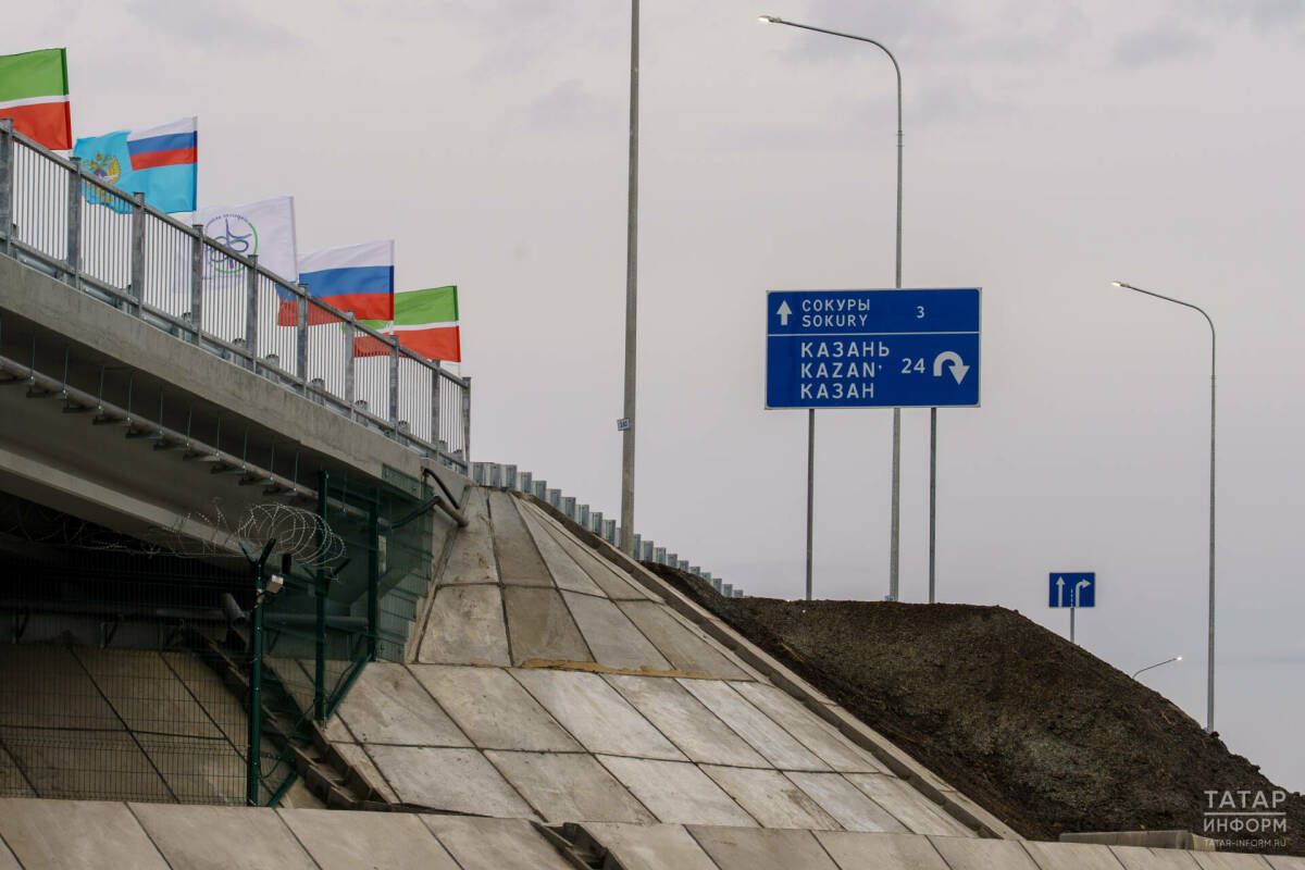 Обход Сокуров: открытая дорога без светофоров увеличила удобство выезда из Казани на трассу М12