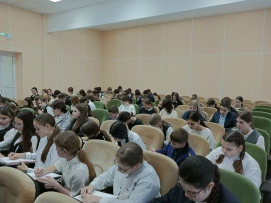 Тәтеш районы халкы татарча диктант язды