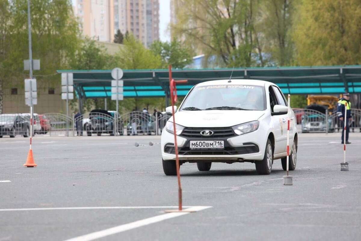Финал республиканского конкурса по автомногоборью в Казани: итоги соревнований