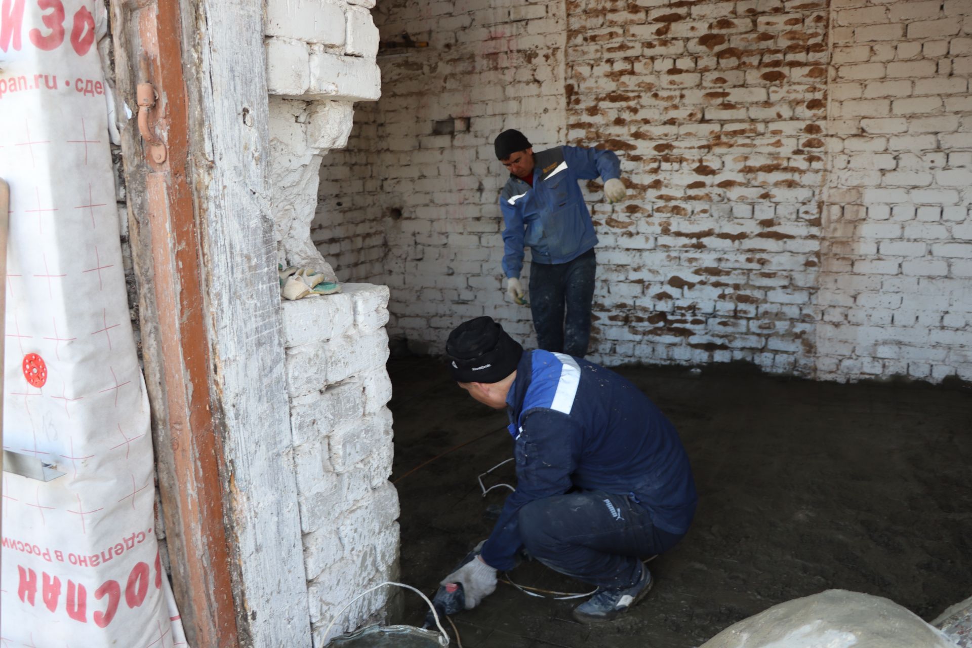 Капитальный ремонт Дома культуры в Алабердино продолжается