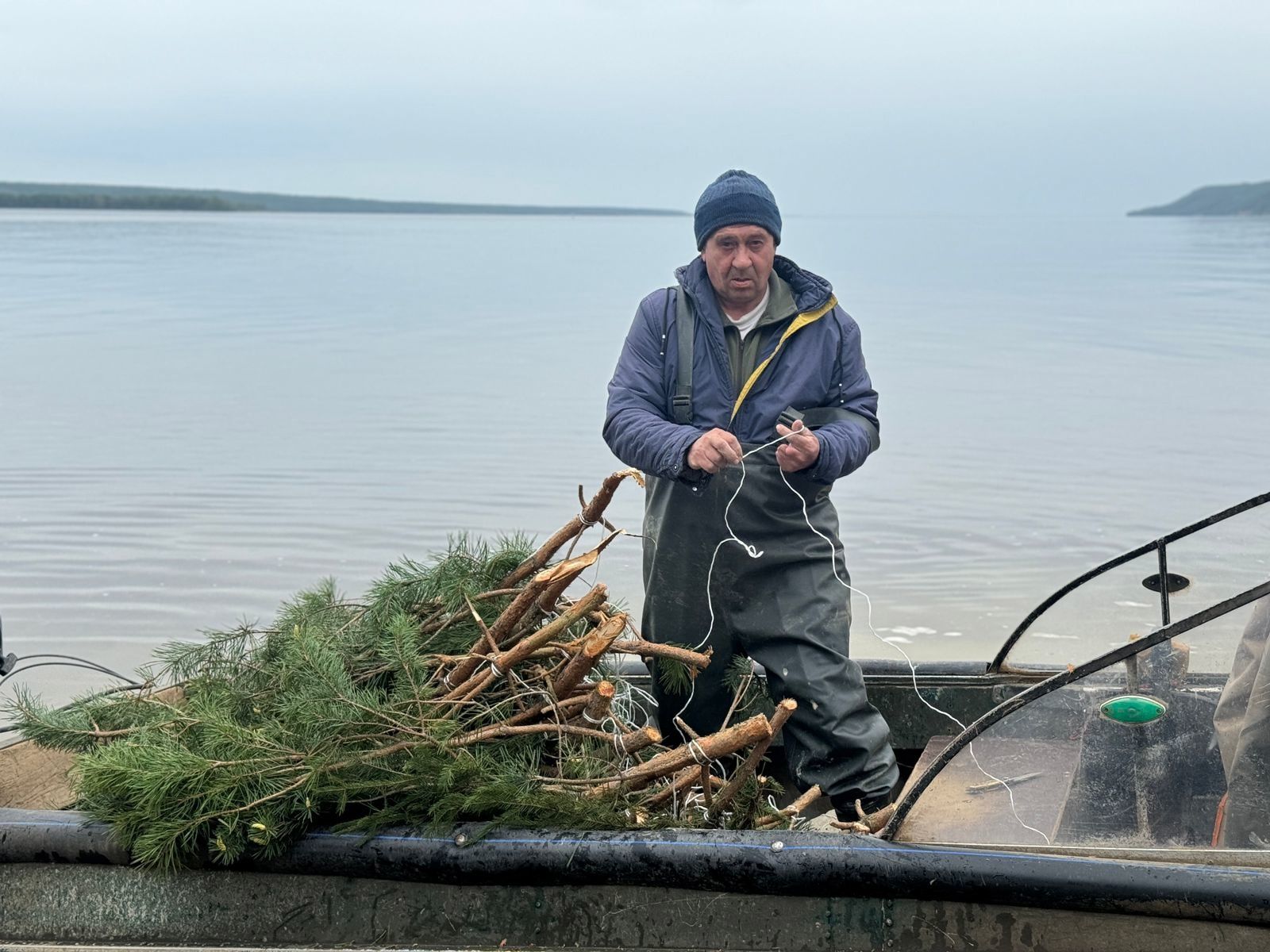 В Тетюшском районе создали комфортные условия для нереста рыбы