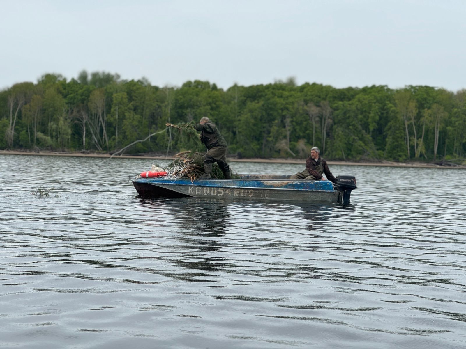 В Тетюшском районе создали комфортные условия для нереста рыбы