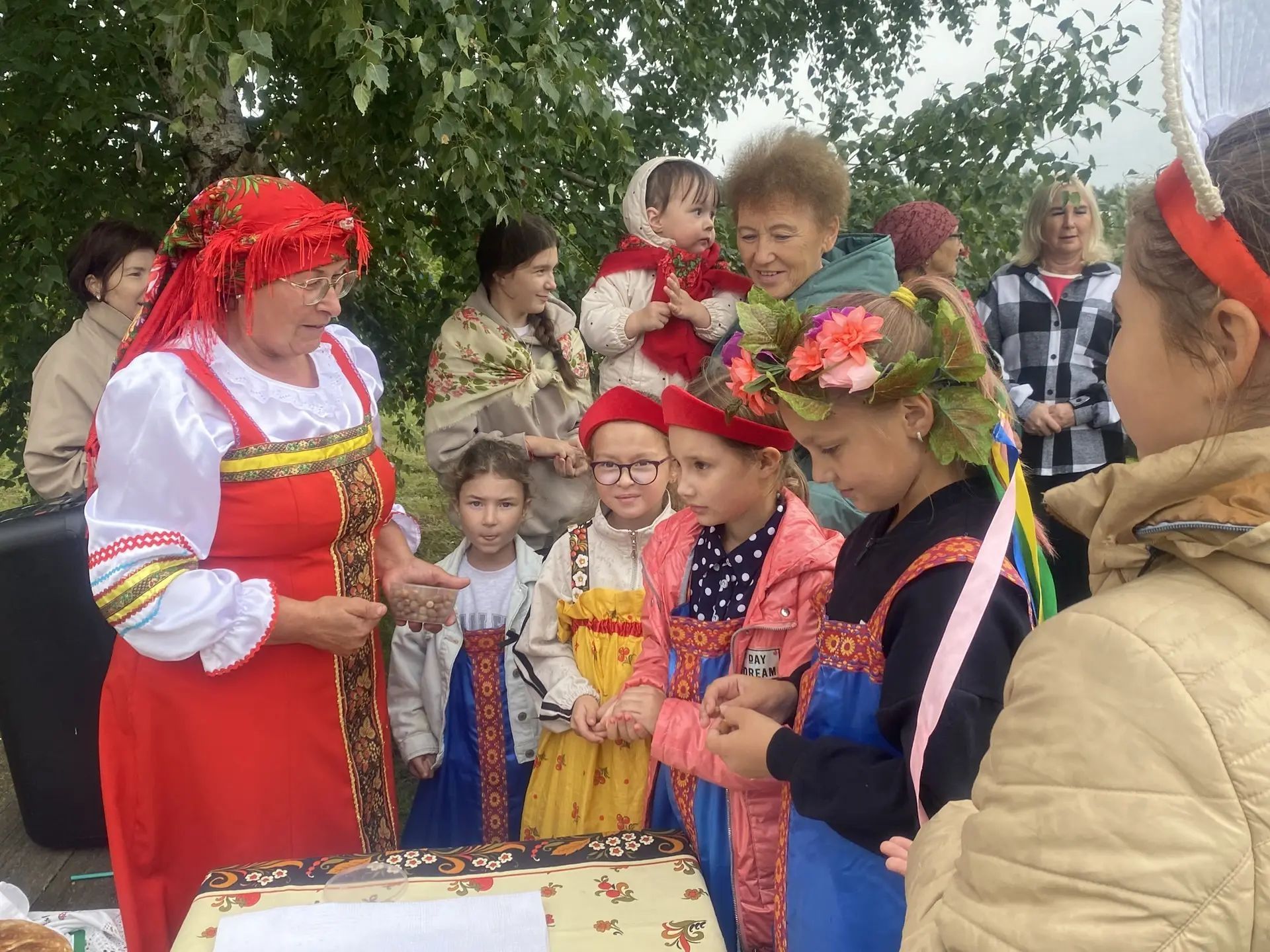 Жители Чувашско‑Чикилдымского села отметили три Спаса на праздничной программе