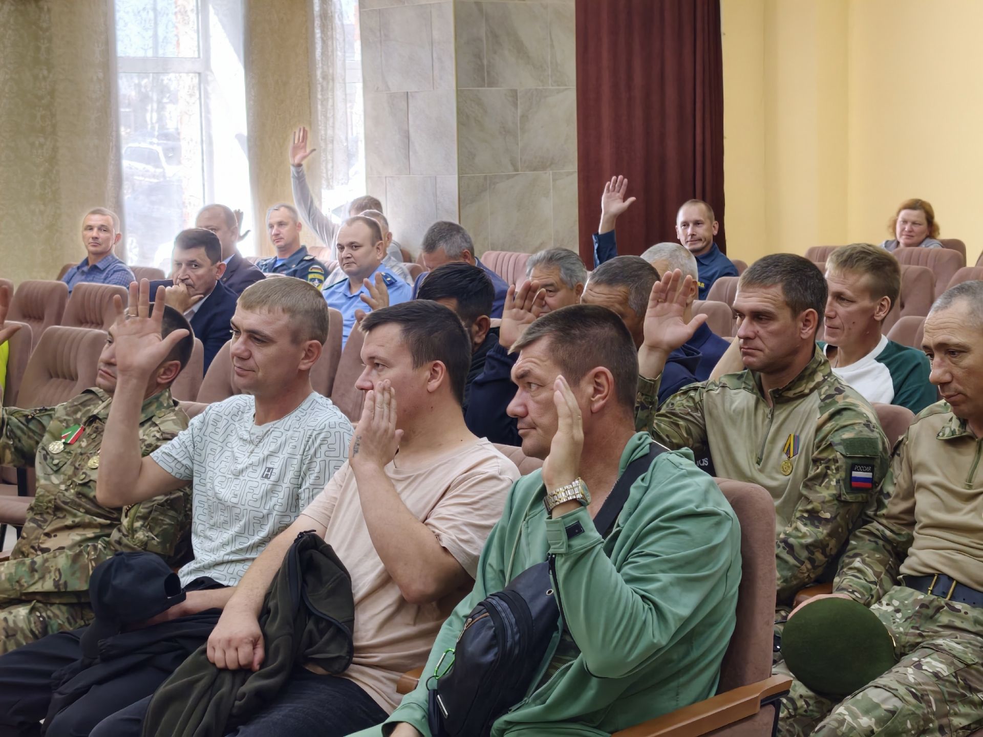В Тетюшском районе создано местное отделение Ассоциации ветеранов СВО Татарстана