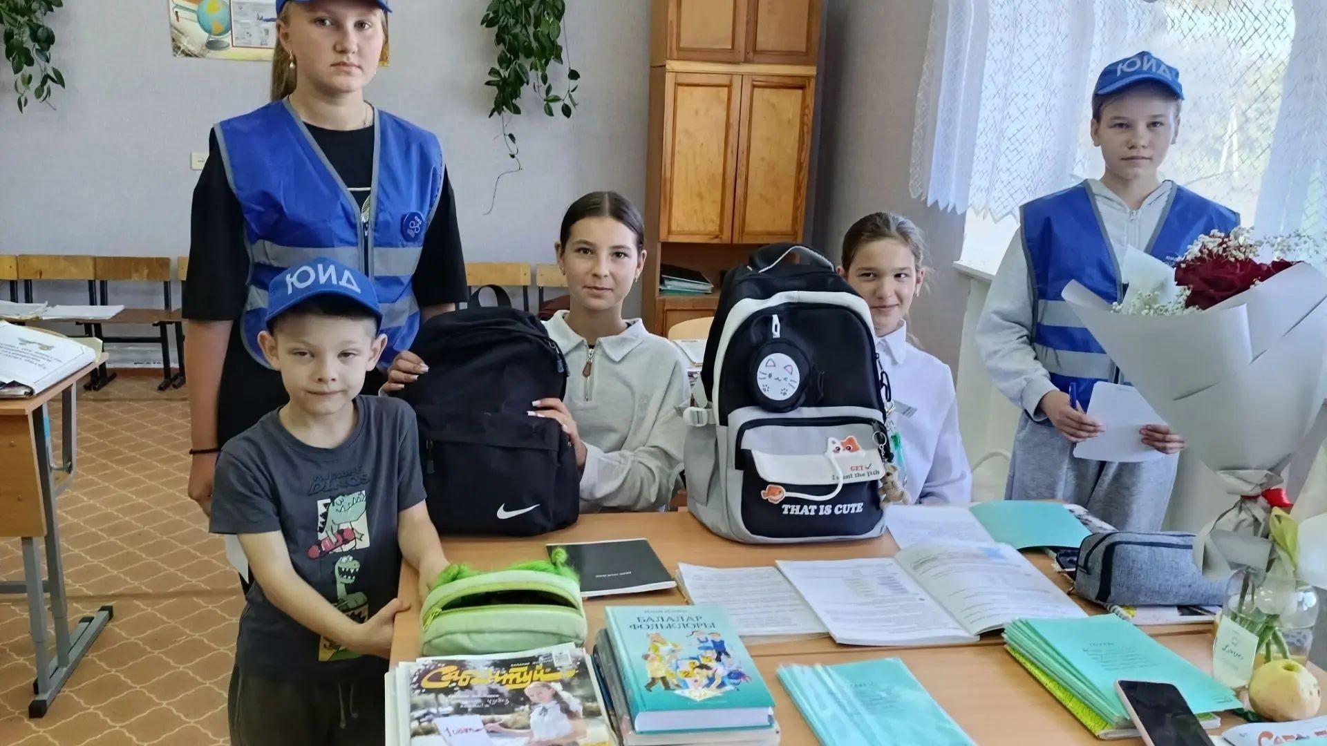 Акция «Засветись!» прошла в Байрашевской школе Тетюшского района Татарстана