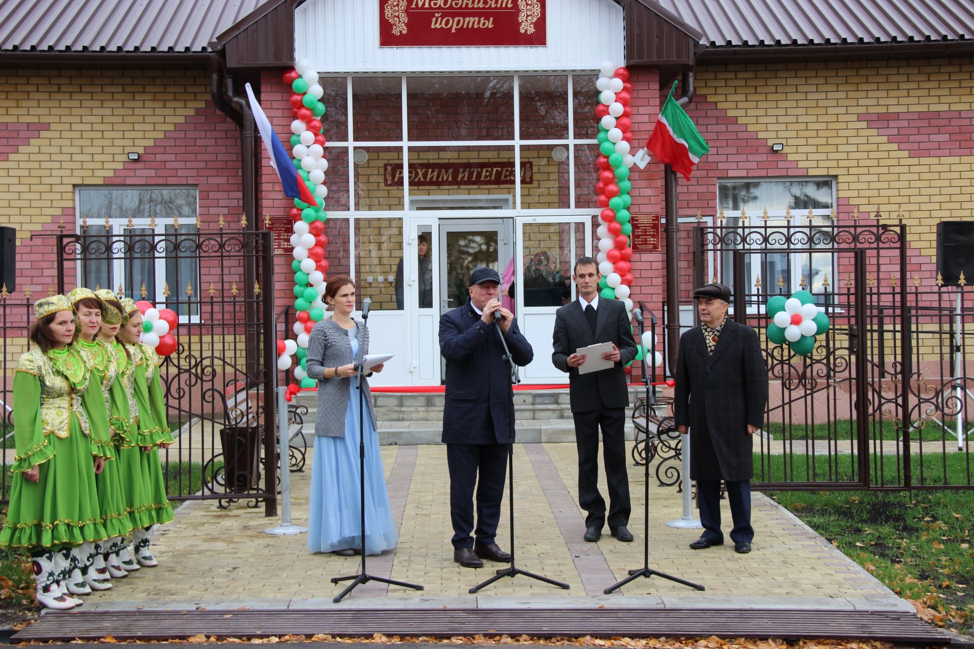 В селе Бакрчи Тетюшского района открылся новый Дом культуры