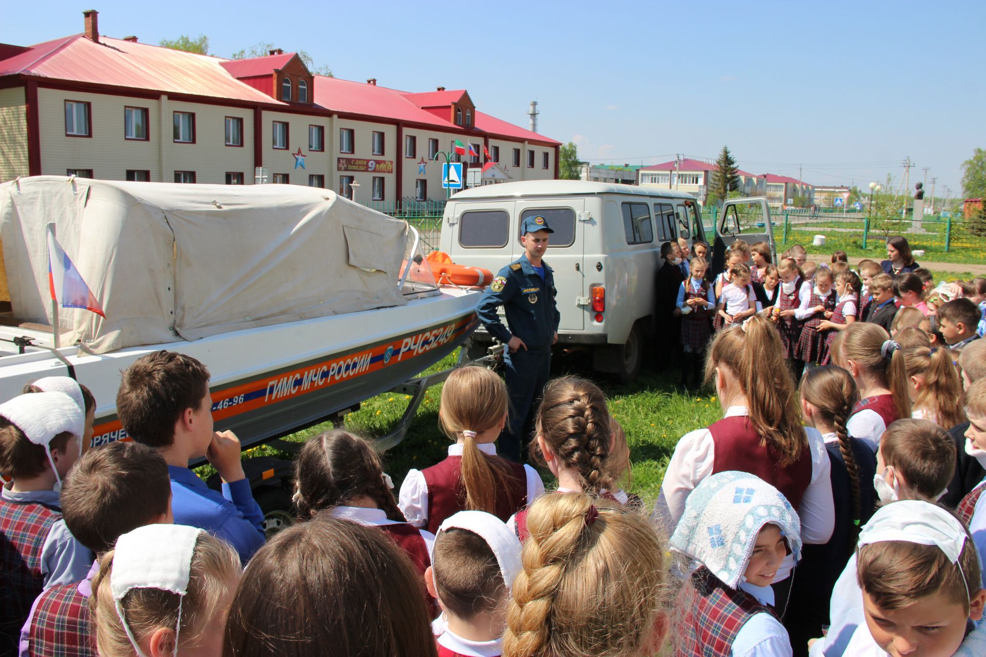 В Тетюшской школе прошла эвакуация
