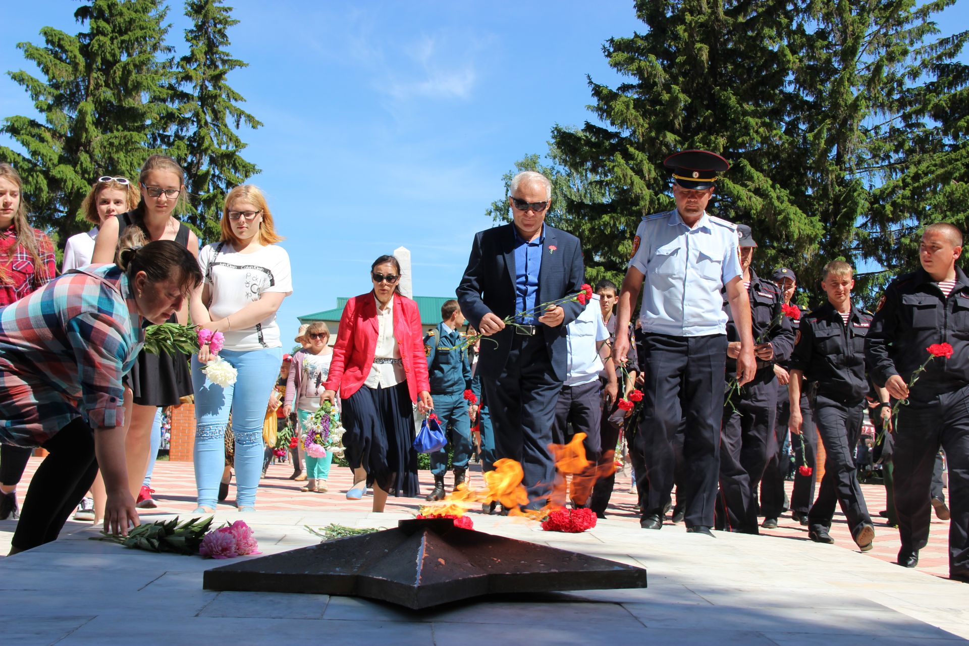 В Тетюшах состоялся митинг, посвященный Дню памяти и скорби
