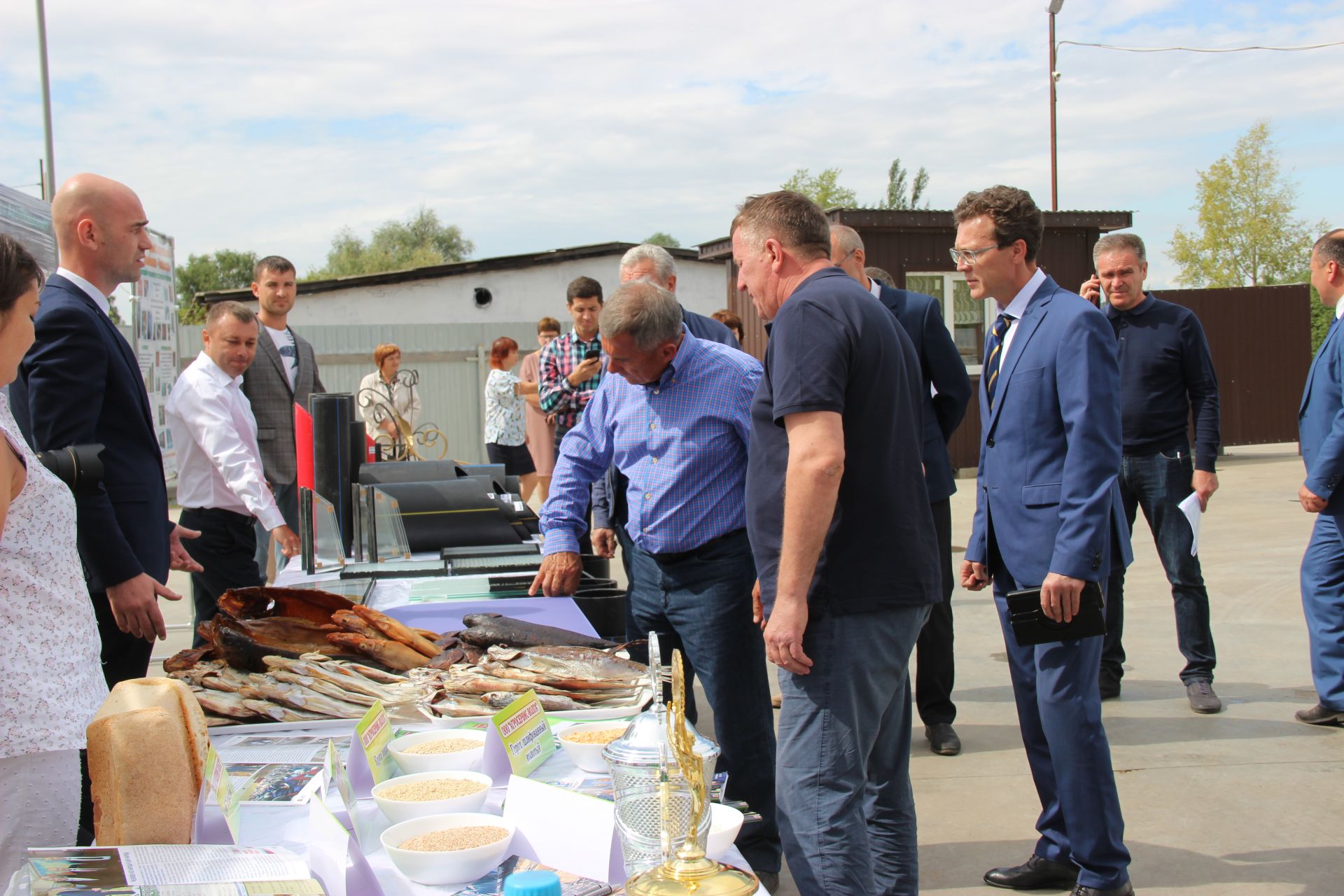 Рустам Минниханов посетил аккредитованную промышленную площадку «Тетюши»