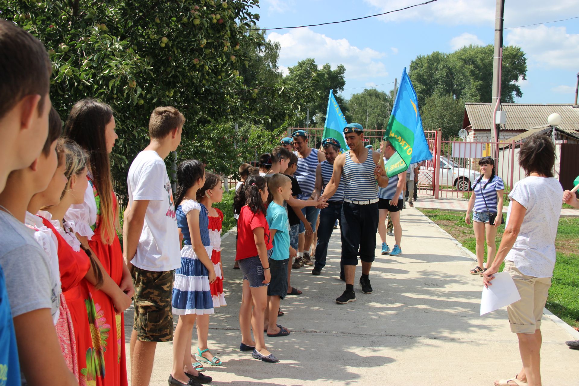 Десантники из Тетюшского района посетили "Ласточку"