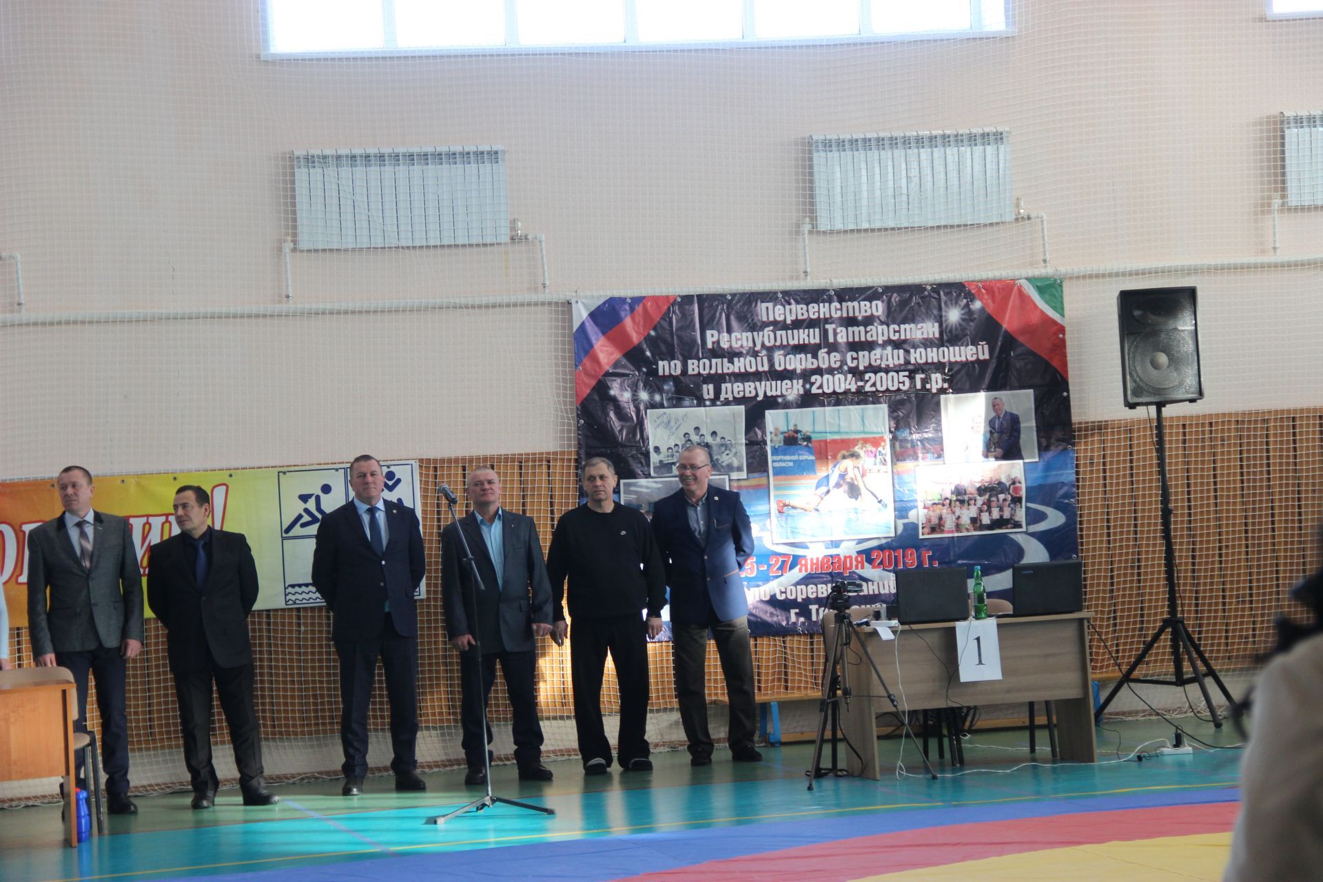 В Тетюшах состоялось торжественное открытие Первенства Республики Татарстан по вольной борьбе
