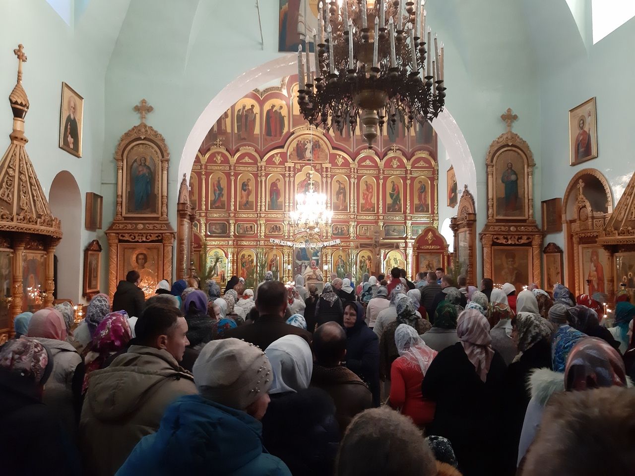 Рождественская литургия в Троицком соборе