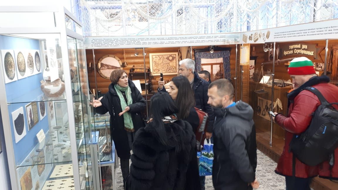 Делегация из Болгарии посетила Музей истории рыболовства