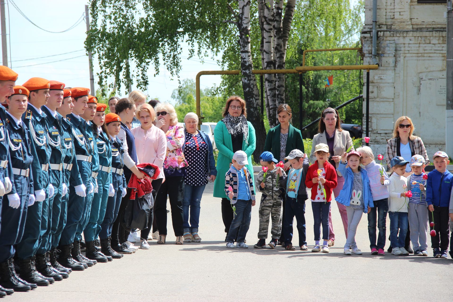 В Тетюшах состоялся митинг , посвященный Дню пограничника, часть 2