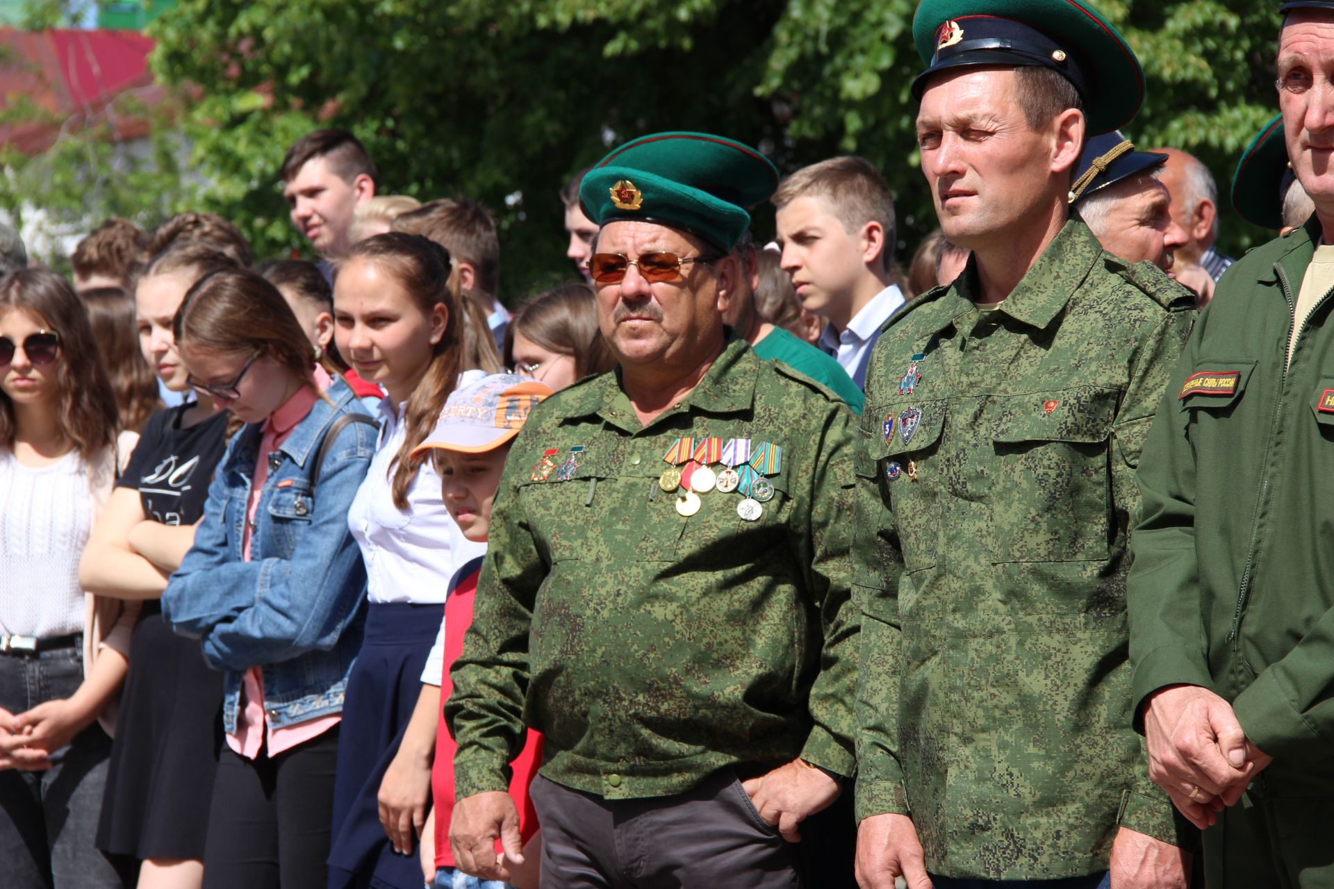 В Тетюшах состоялся митинг , посвященный Дню пограничника, часть 3