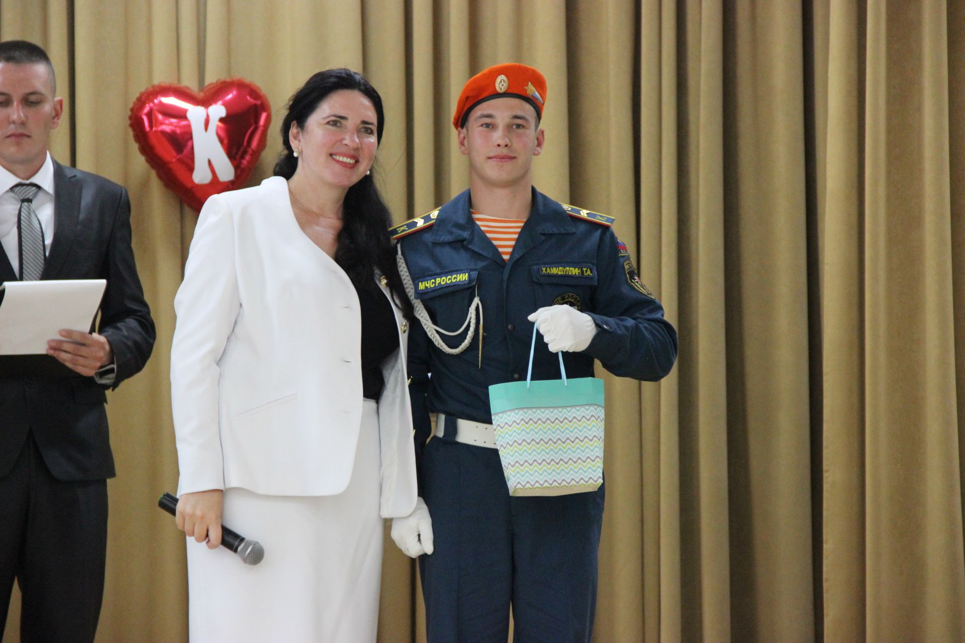 Вручение дипломов в Тетюшском государственном колледже гражданской защиты