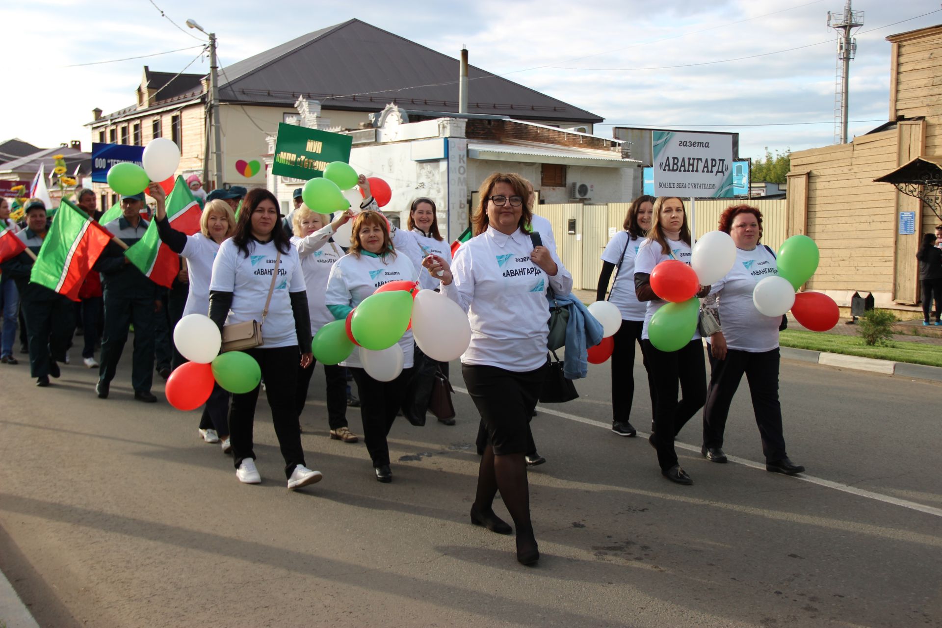 Празднование Дня Республики Татарстан и Дня города в Тетюшах