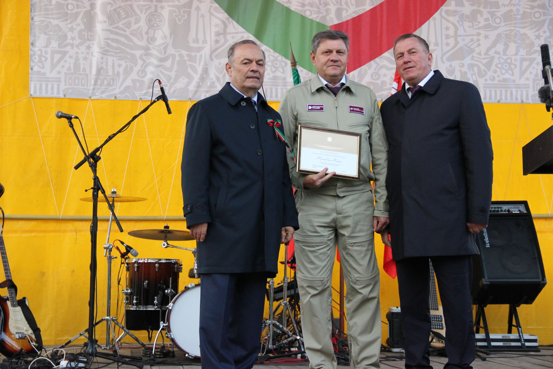 Празднование Дня Республики Татарстан и Дня города в Тетюшах