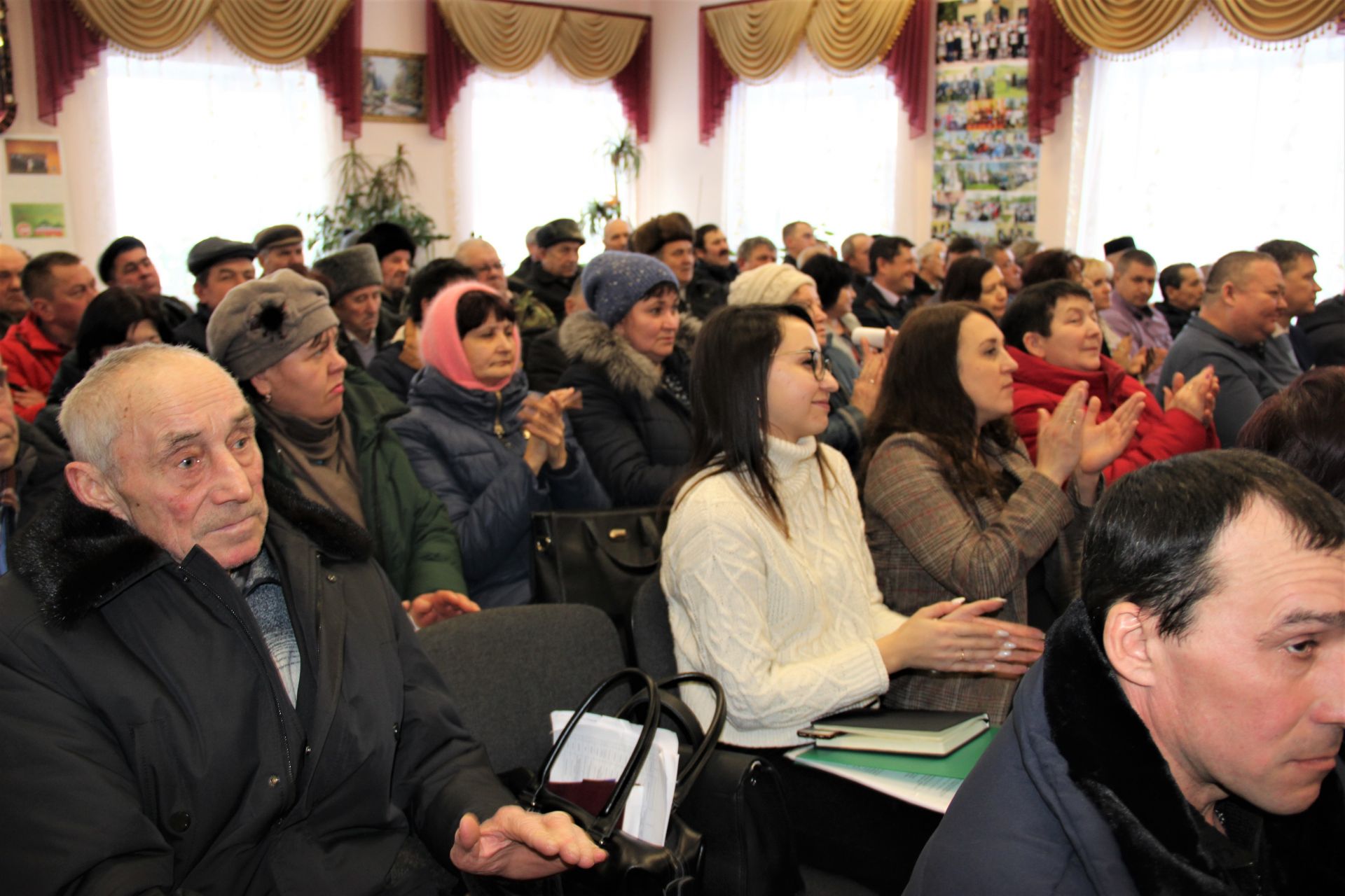 В Большеатрясском сельском поселении состоялось собрание граждан