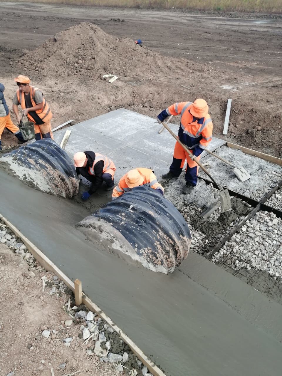 Строительство автодороги Буинск - Тетюши - Зеленовка