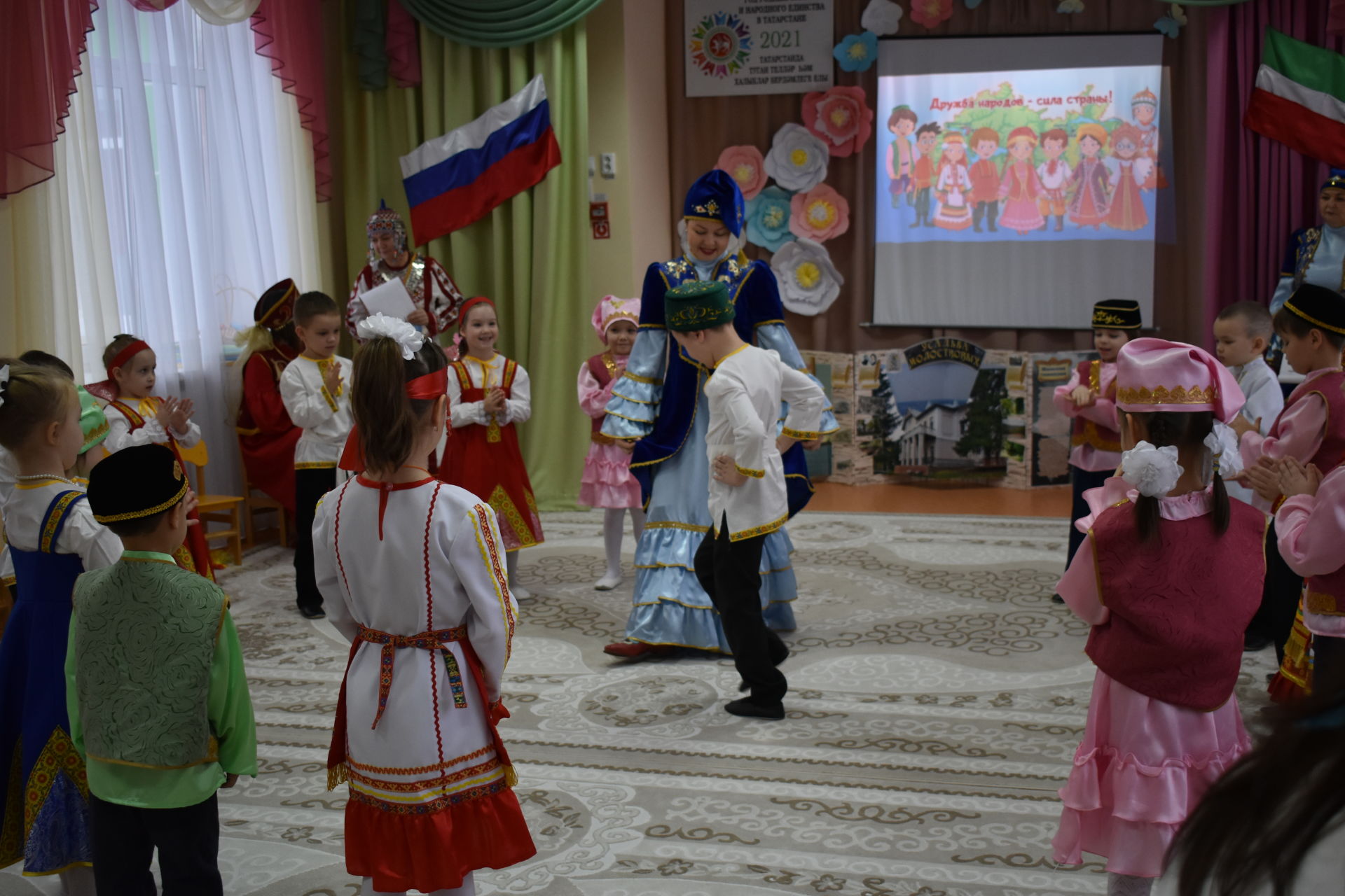 Яркий самобытный праздник состоялся в детском саду «Березка» города Тетюши