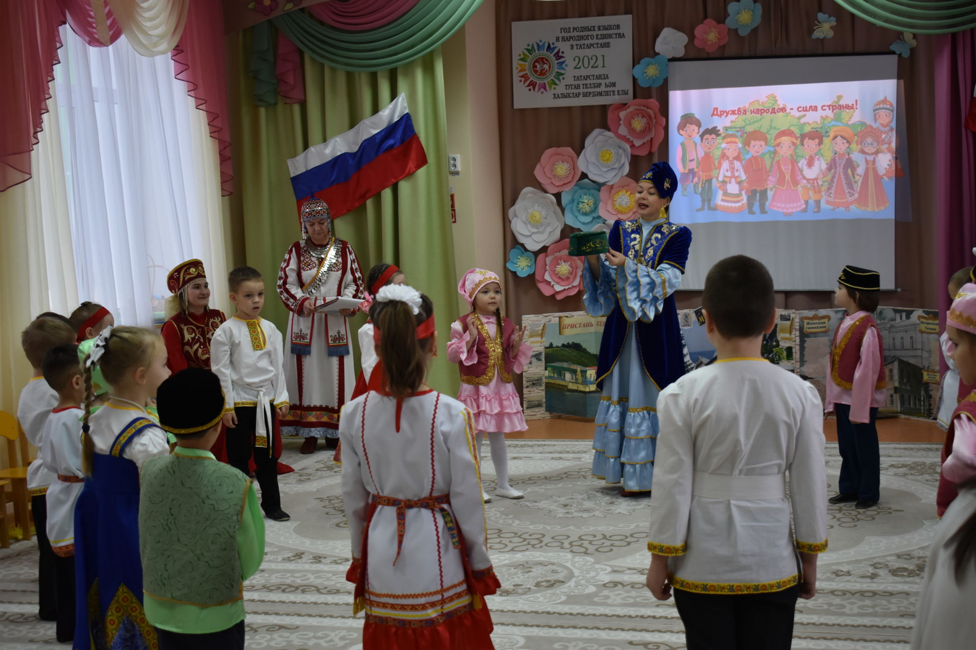 Яркий самобытный праздник состоялся в детском саду «Березка» города Тетюши