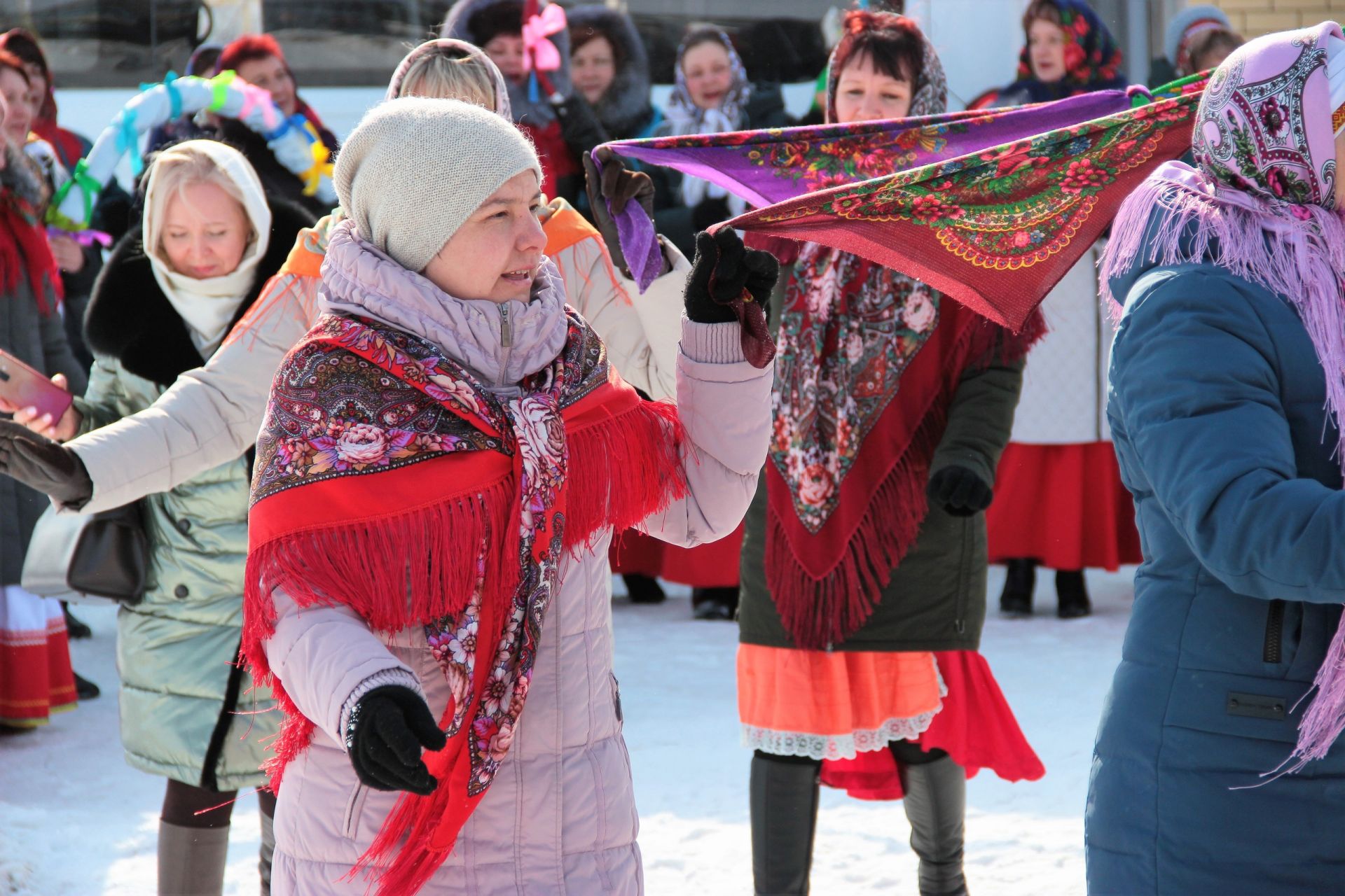 В селе Большое Шемякино прошли народные гуляния, посвященные проводам зимы – Саварни