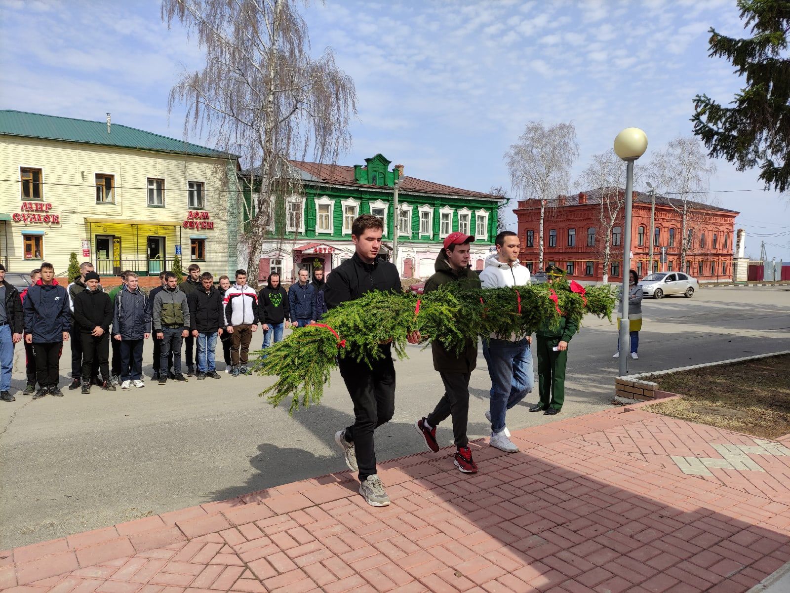Новобранцам из Тетюшского района устроили торжественные проводы