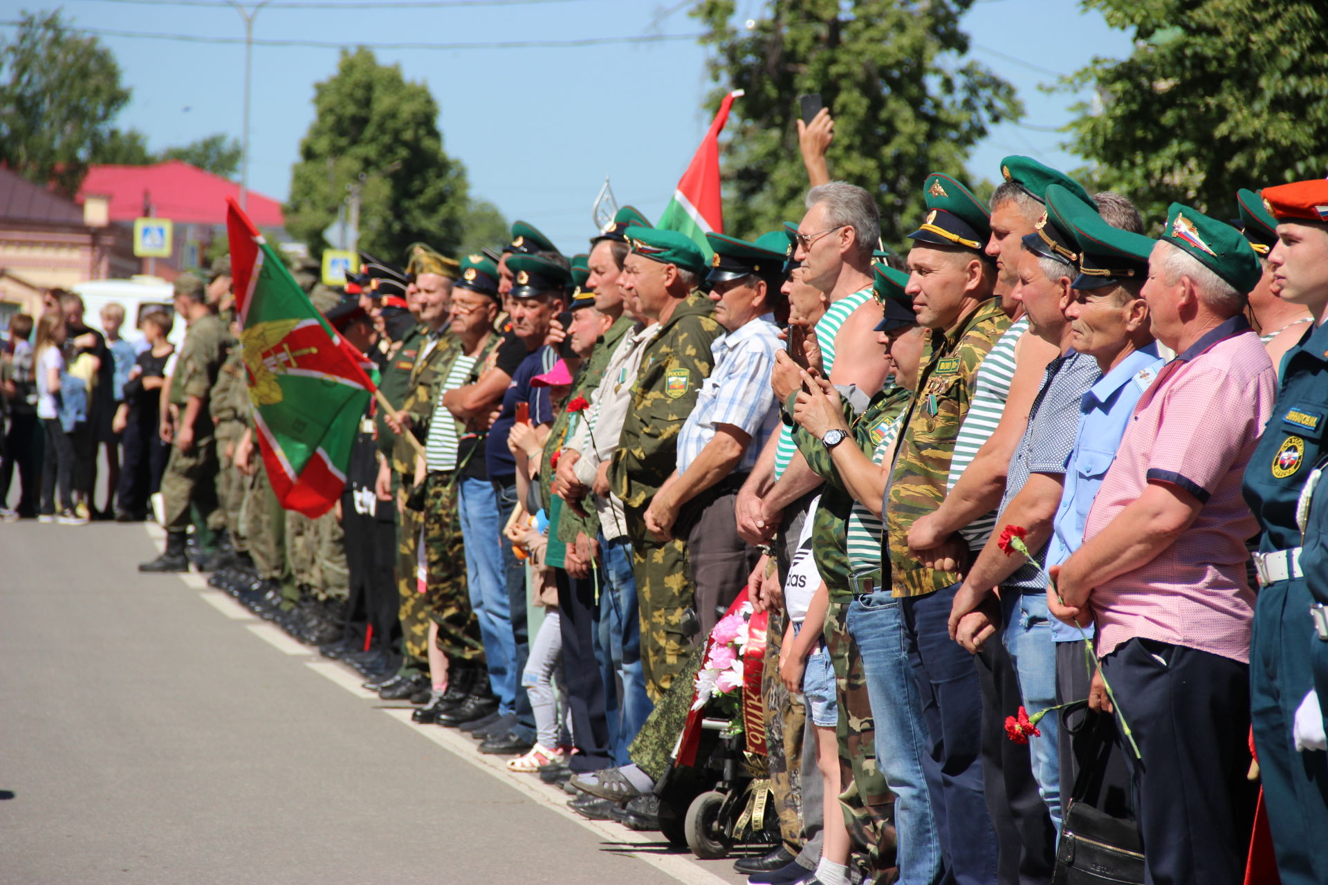 В Тетюшах прошел торжественный митинг, посвящённый Дню пограничника