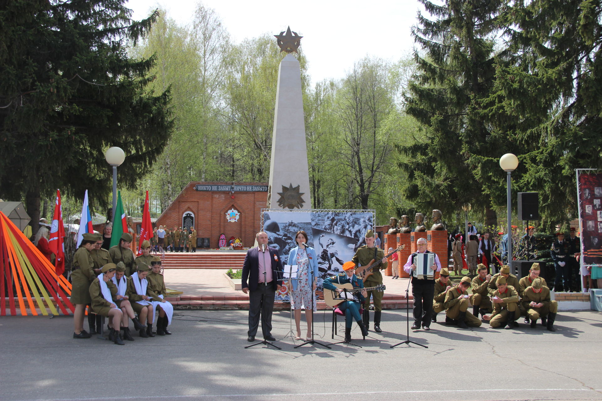 В Тетюшах отметили День Победы