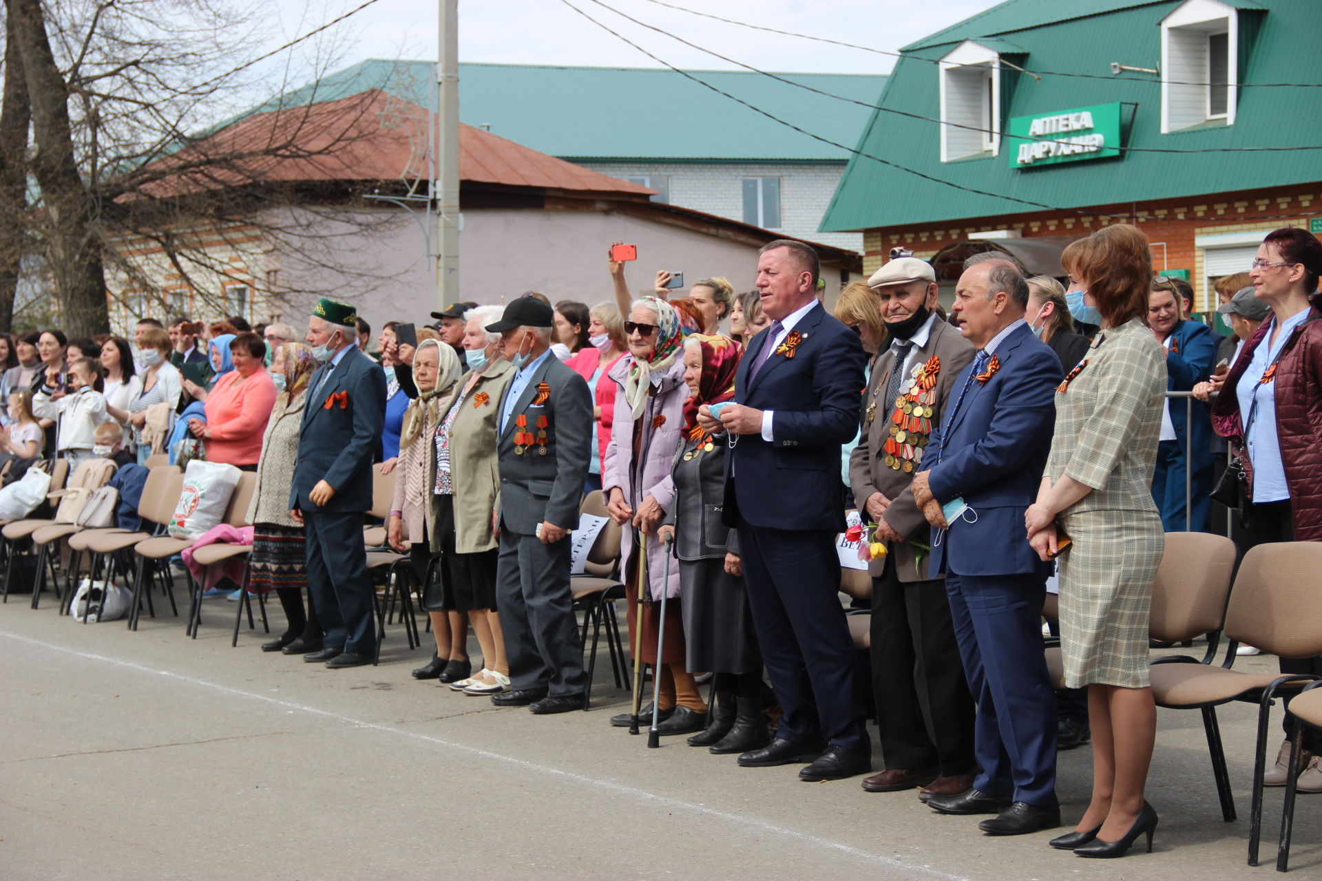 В Тетюшах отметили День Победы