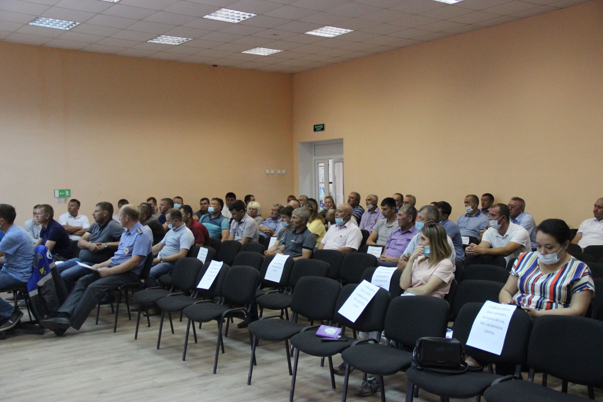 Районный семинар-совещание по подготовке к уборке урожая на базе агрофирмы "Колос"