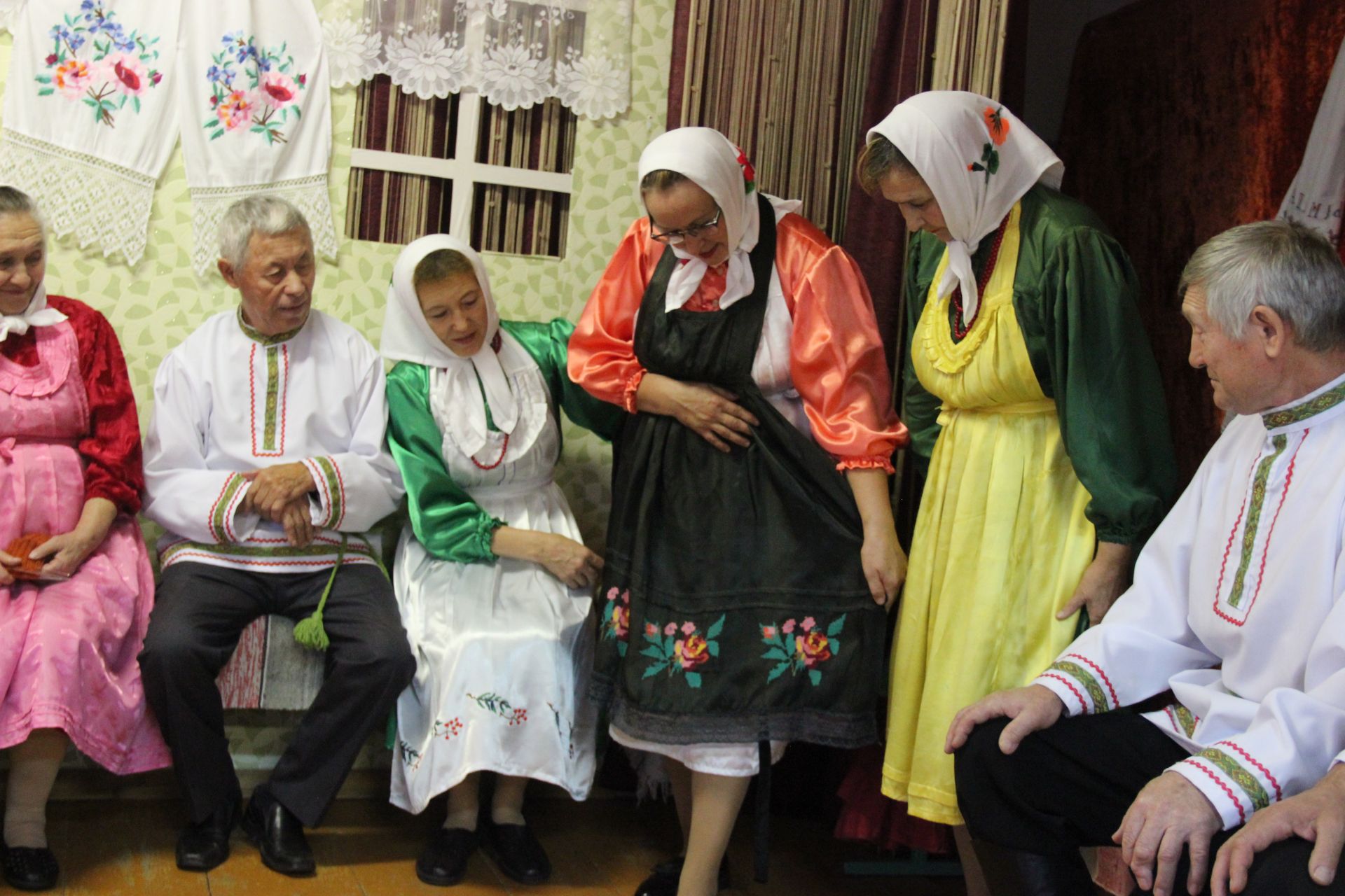 Фольклорное мероприятие "Бабушкин сундук" в Чувашском Чикилдыме