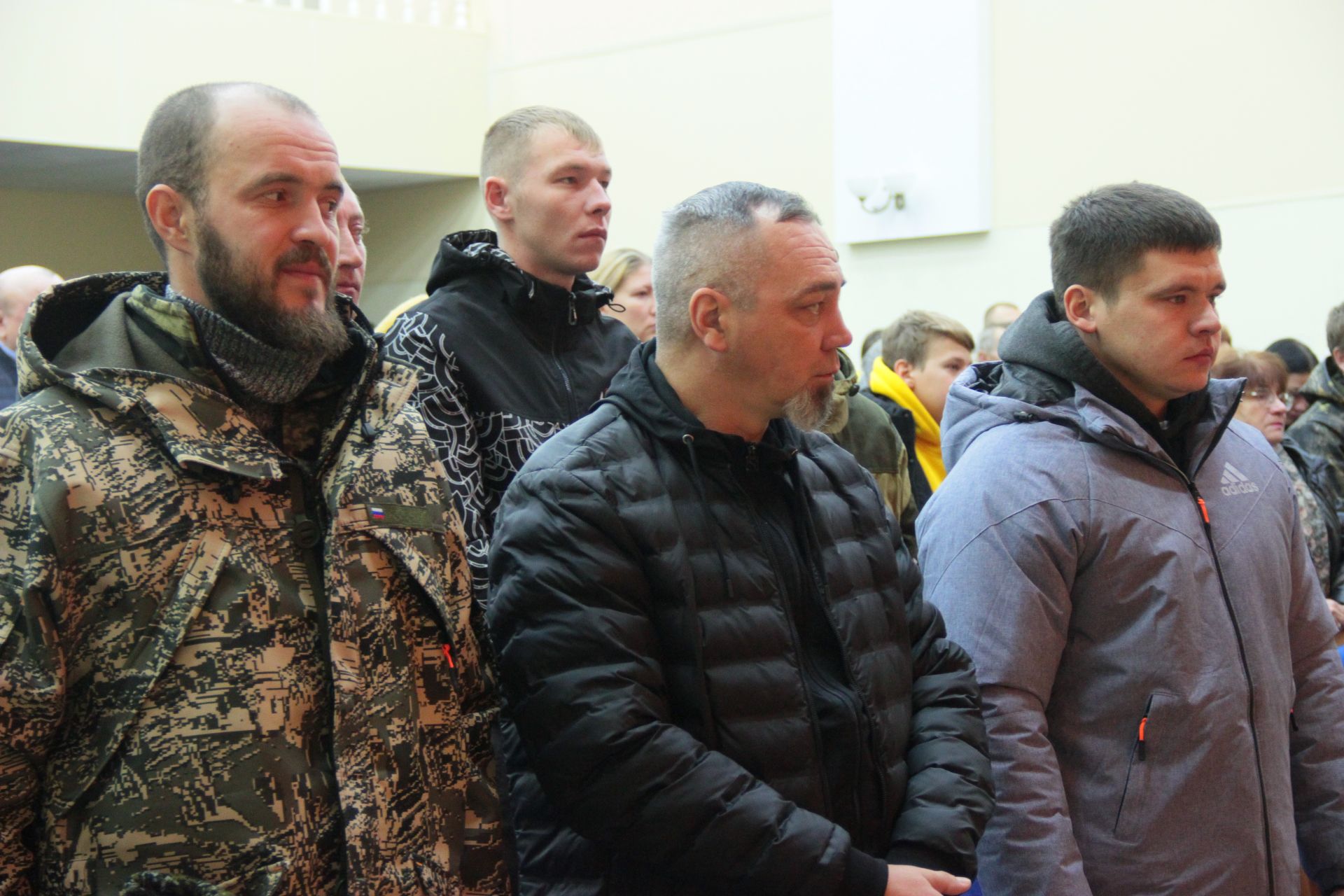 24 октября, в Тетюшах проводили граждан, призванных в ряды ВС РФ в рамках частичной мобилизации