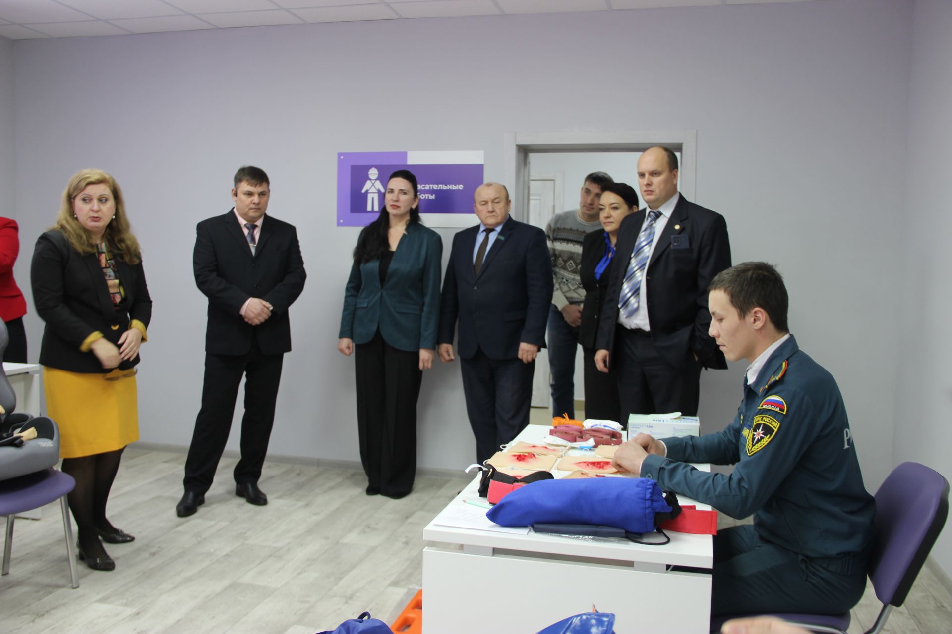 В Тетюшском колледже гражданской защиты открыты две профессиональные мастерские