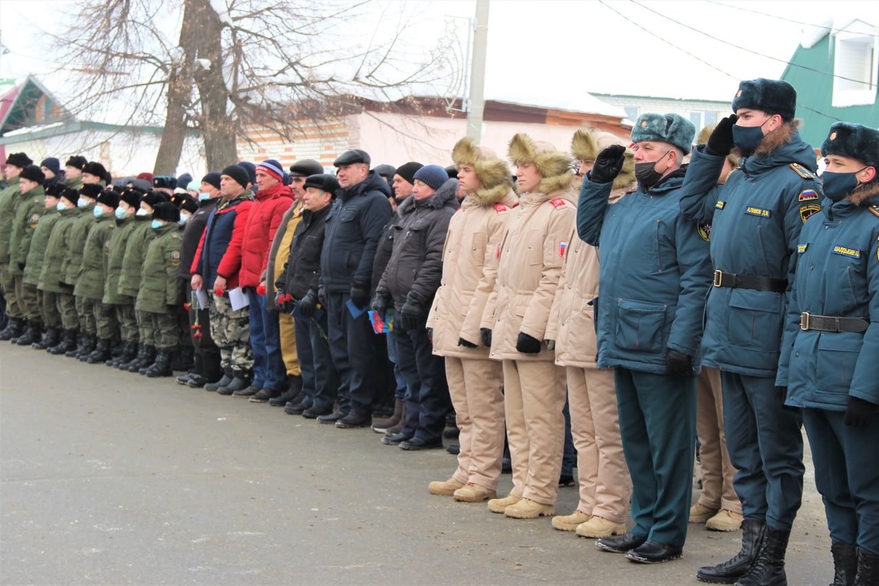 Тәтештә, 15 февральдә, райондагы сугышчы-­интернационалчылар хөрмәтенә чара булды