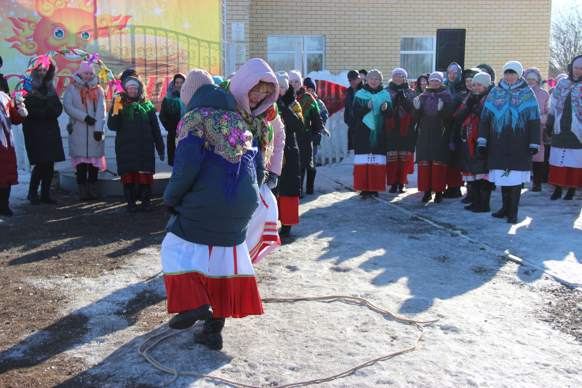 Праздник Саварни в селе Большое Шемякино