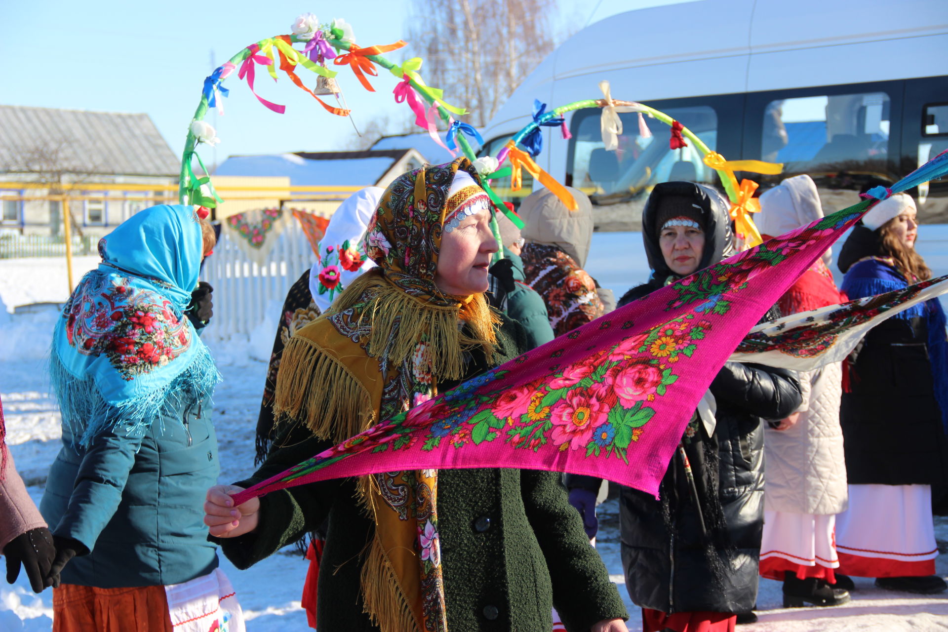 Праздник Саварни в селе Большое Шемякино