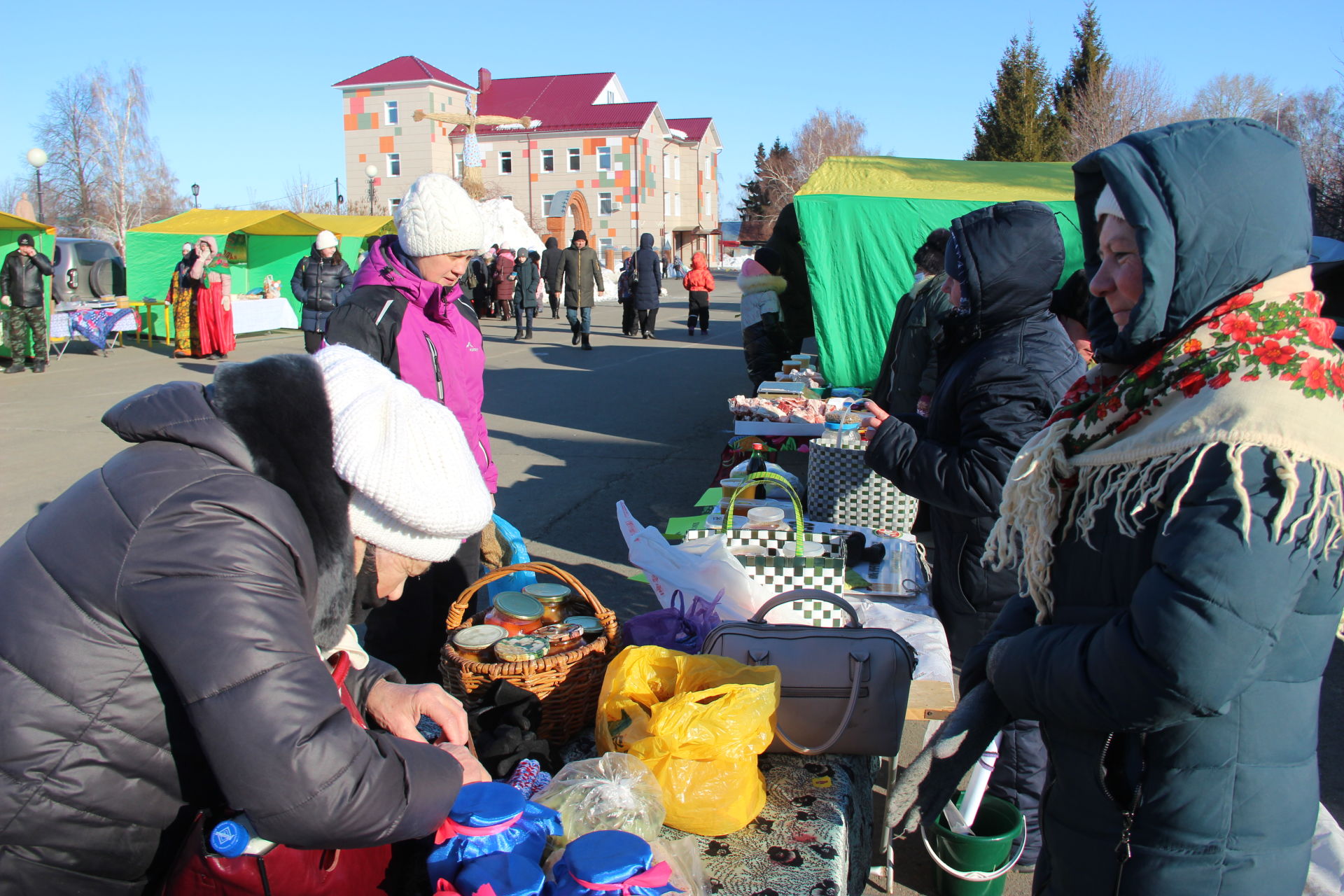 Сельскохозяйственная ярмарка в Тетюшах