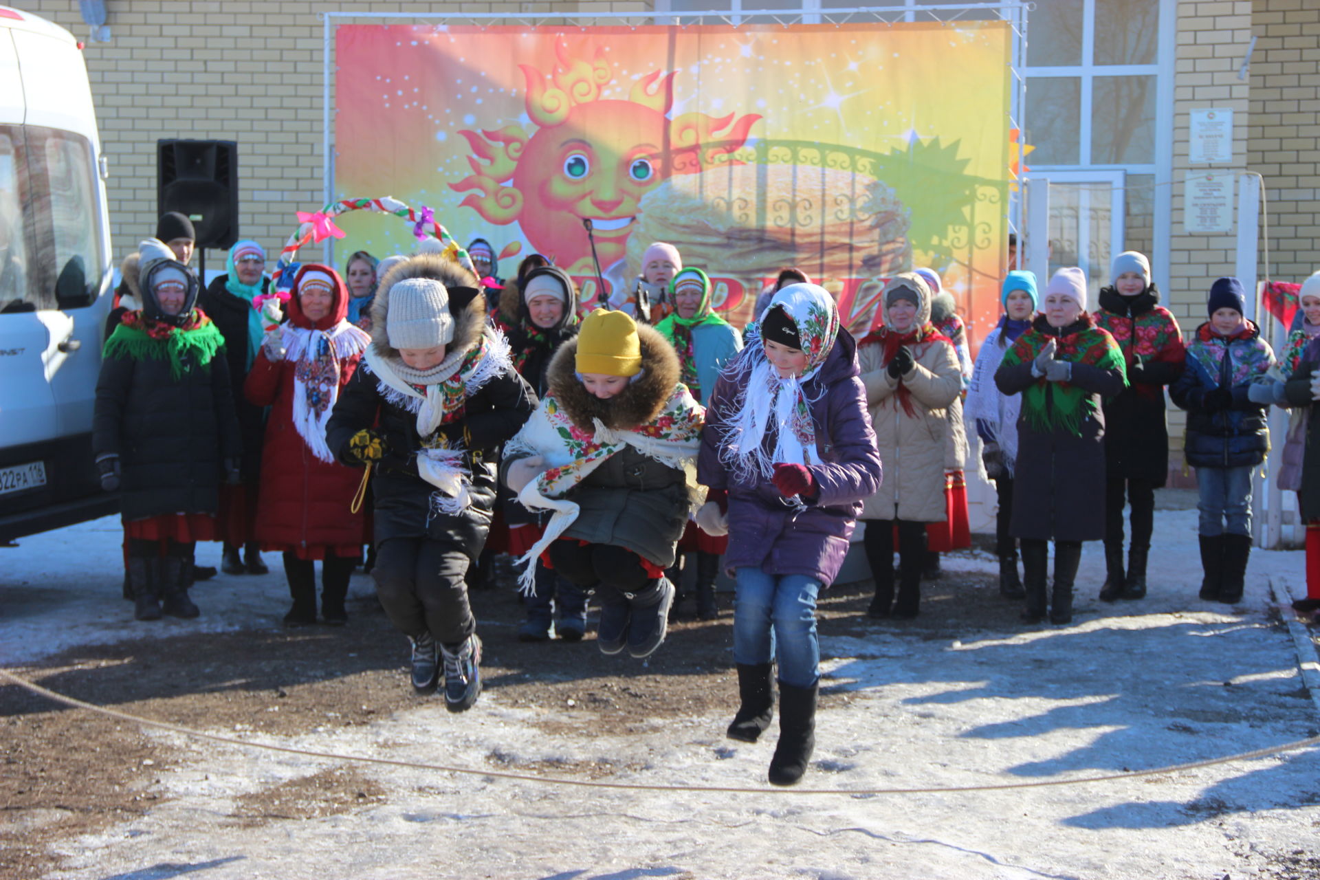 Праздник Саварни в селе Большое Шемякино