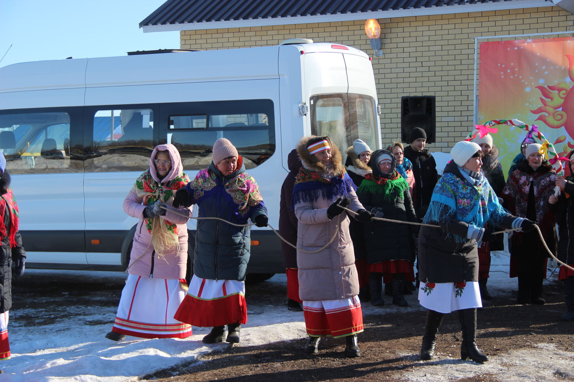 Праздник Саварни в селе Большое Шемякино