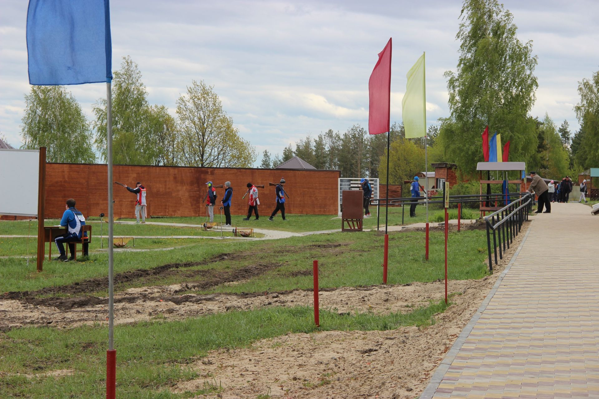 На Тетюшском стрельбище соревнуются спортсмены