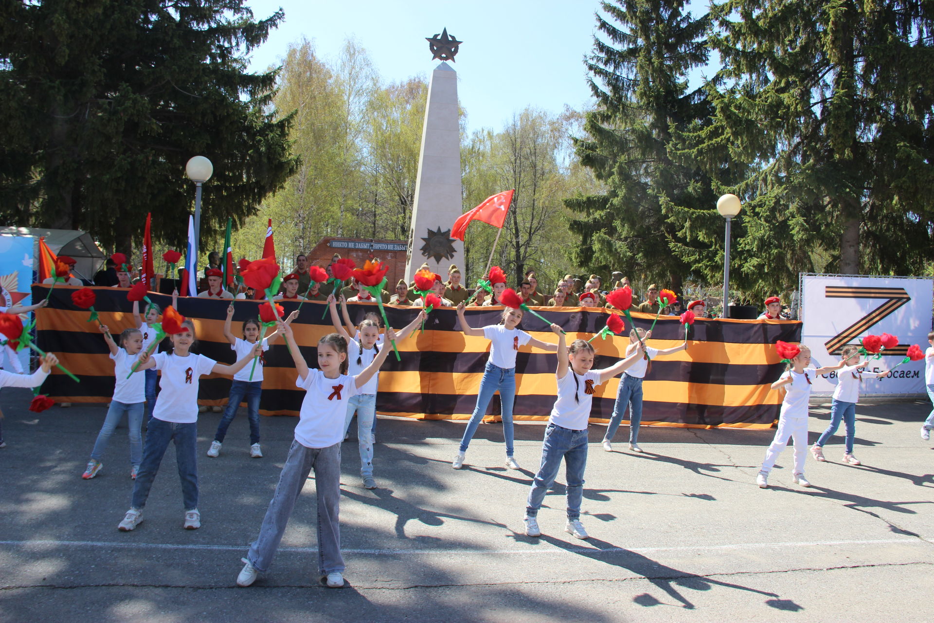 В Тетюшах прошел торжественный митинг, посвященный Дню Победы