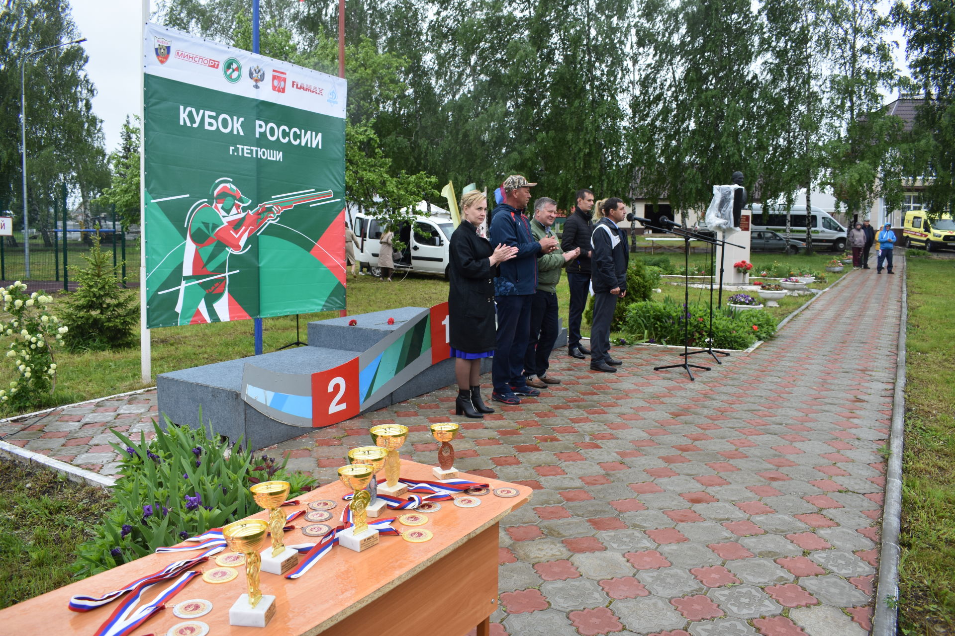 Тетюши, 8 июня 2022 г. Открытие 3-го этапа Кубка России по стендовой стрельбе