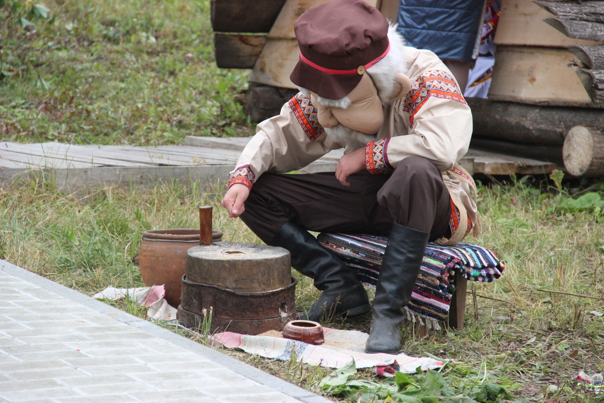 Праздник урожая "Чуклеме" в селе Кошки-Новотимбаево