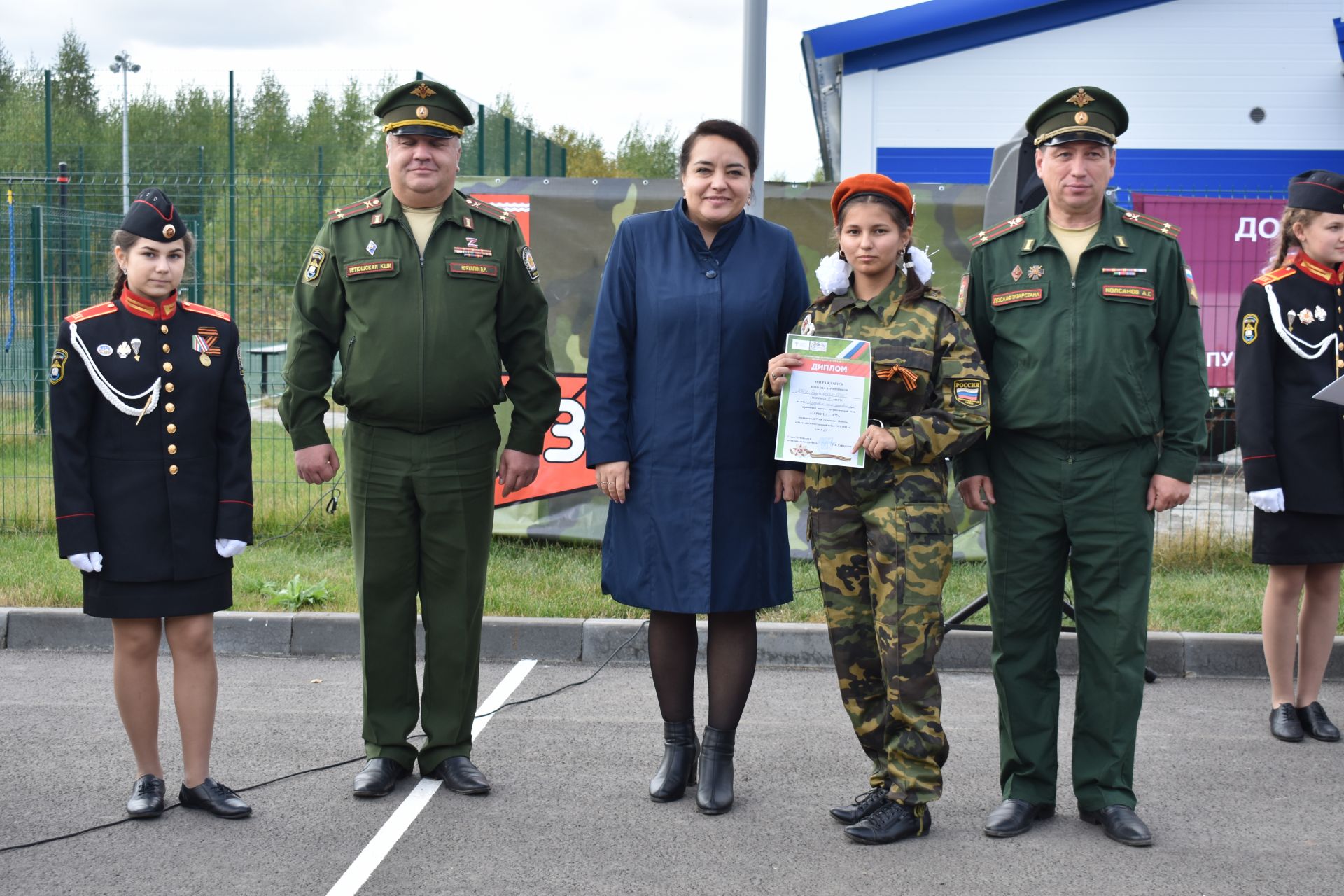 В Тетюшах прошел муниципальный этап военно-спортивной игры «Зарница-2022»