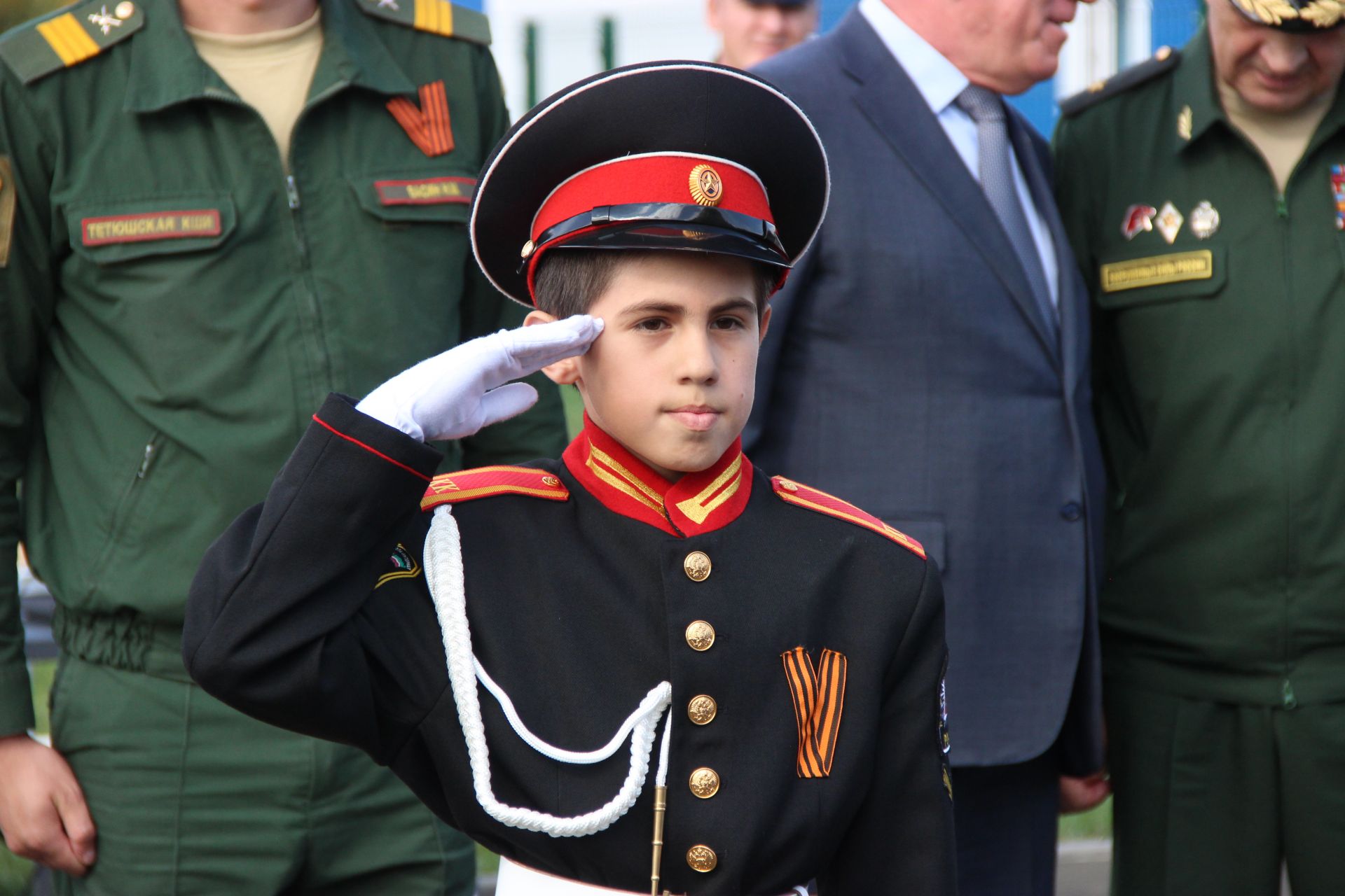 Торжественная церемония посвящения в кадеты