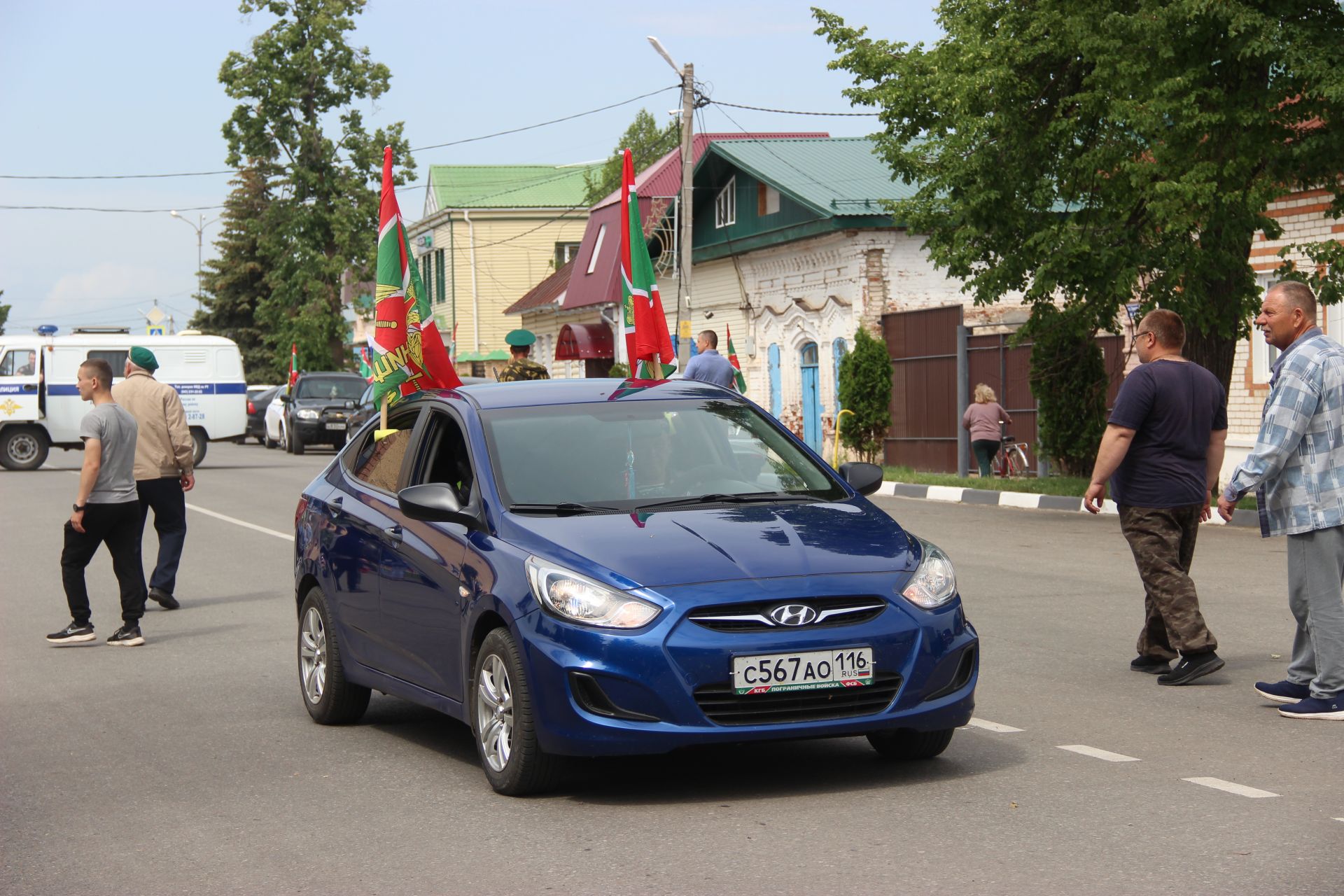 День пограничника в Тетюшах